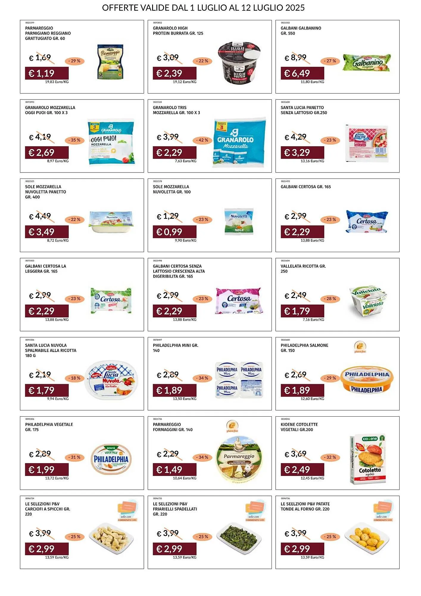 Volantino Prezzemolo e Vitale da 1 luglio a 12 luglio di 2025 - Pagina del volantino 5