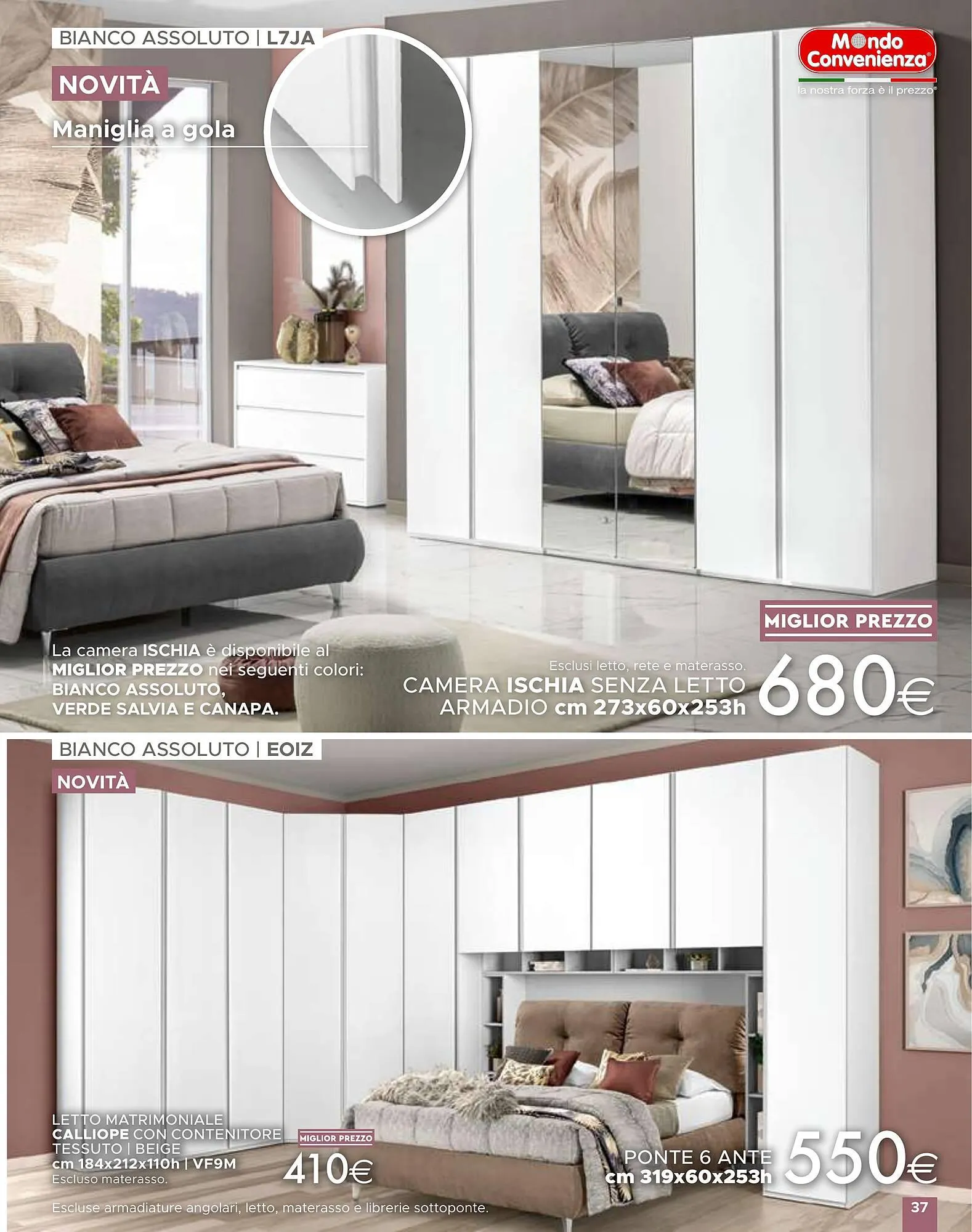 Volantino Mondo Convenienza da 1 aprile a 1 settembre di 2024 - Pagina del volantino 37