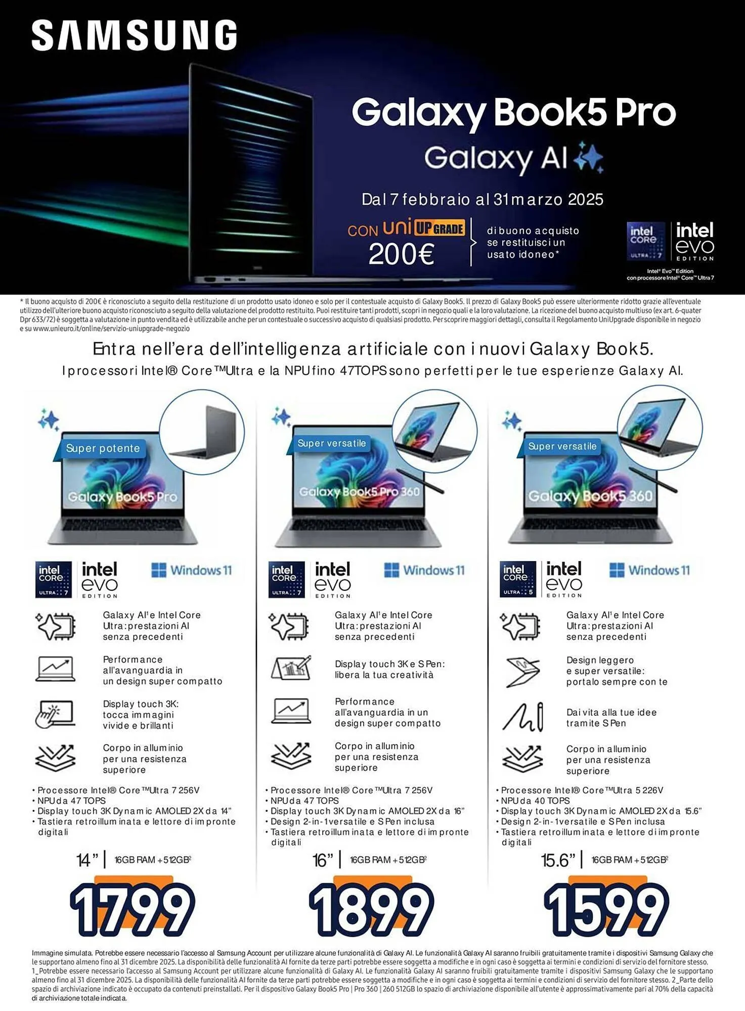 Volantino Unieuro da 14 febbraio a 28 febbraio di 2025 - Pagina del volantino 37