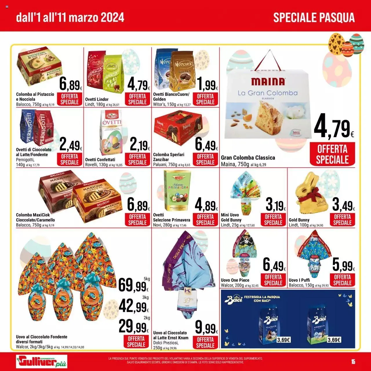 Volantino Gulliver Più Grandi da 1 marzo a 11 marzo di 2024 - Pagina del volantino 15