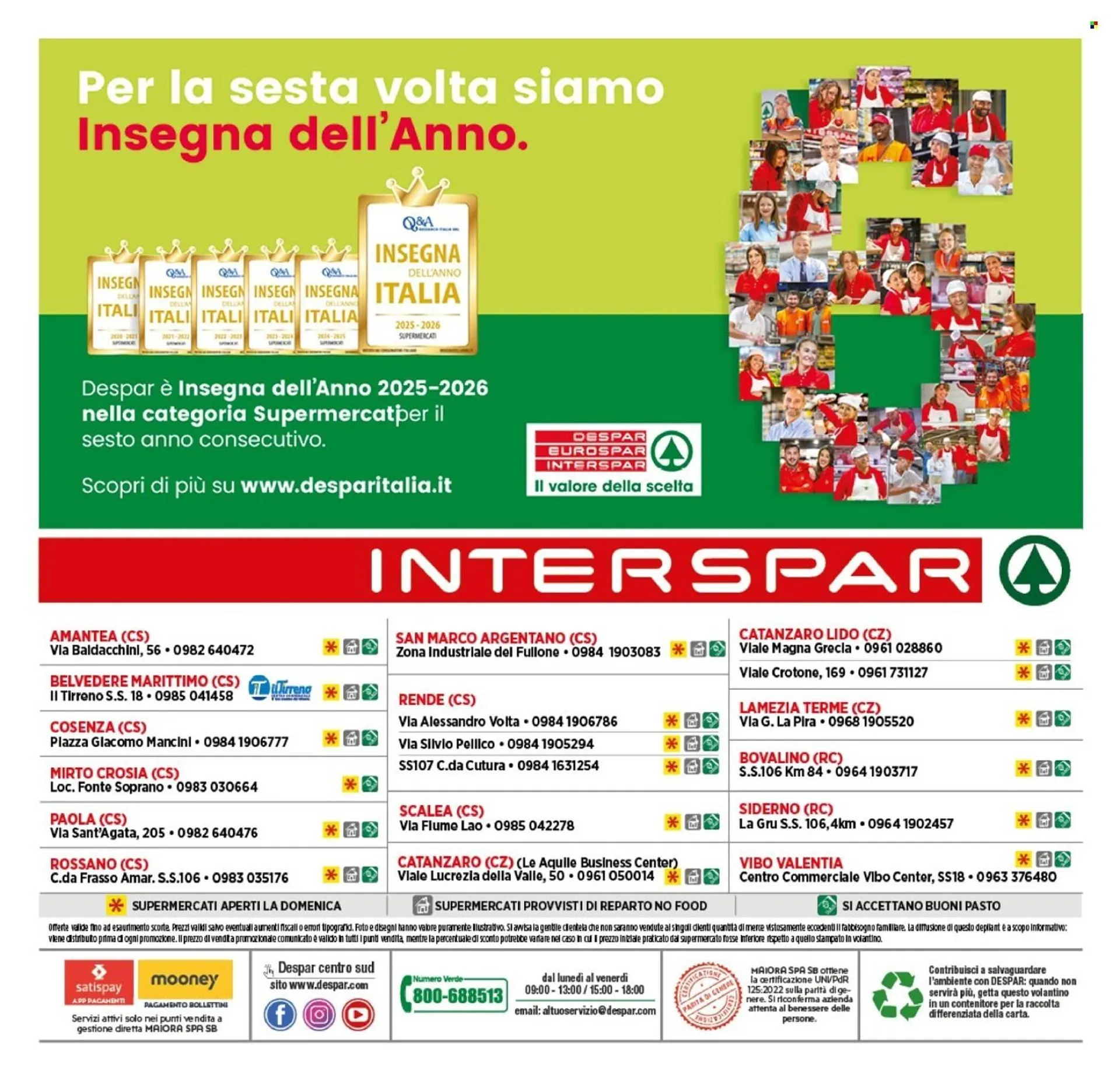 Volantino Interspar da 7 maggio a 17 maggio di 2026 - Pagina del volantino 40