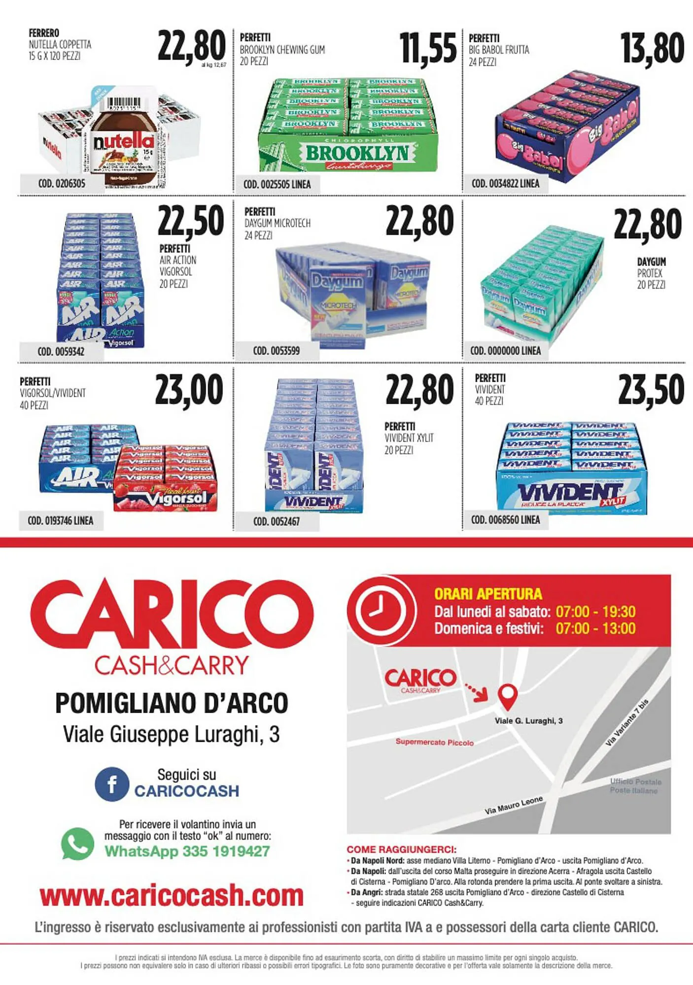 Volantino Carico Cash & Carry da 25 settembre a 8 ottobre di 2025 - Pagina del volantino 40