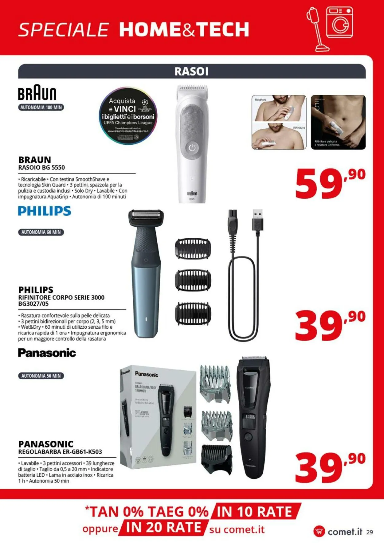 Comet Volantino attuale da 22 luglio a 30 luglio di 2025 - Pagina del volantino 29