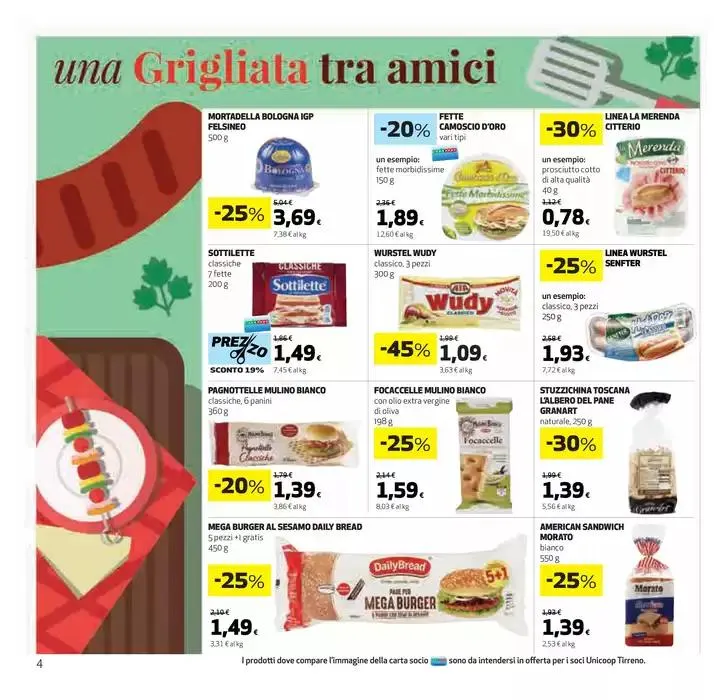 Una Grigliata tra amici da 22 aprile a 7 maggio di 2025 - Pagina del volantino 4