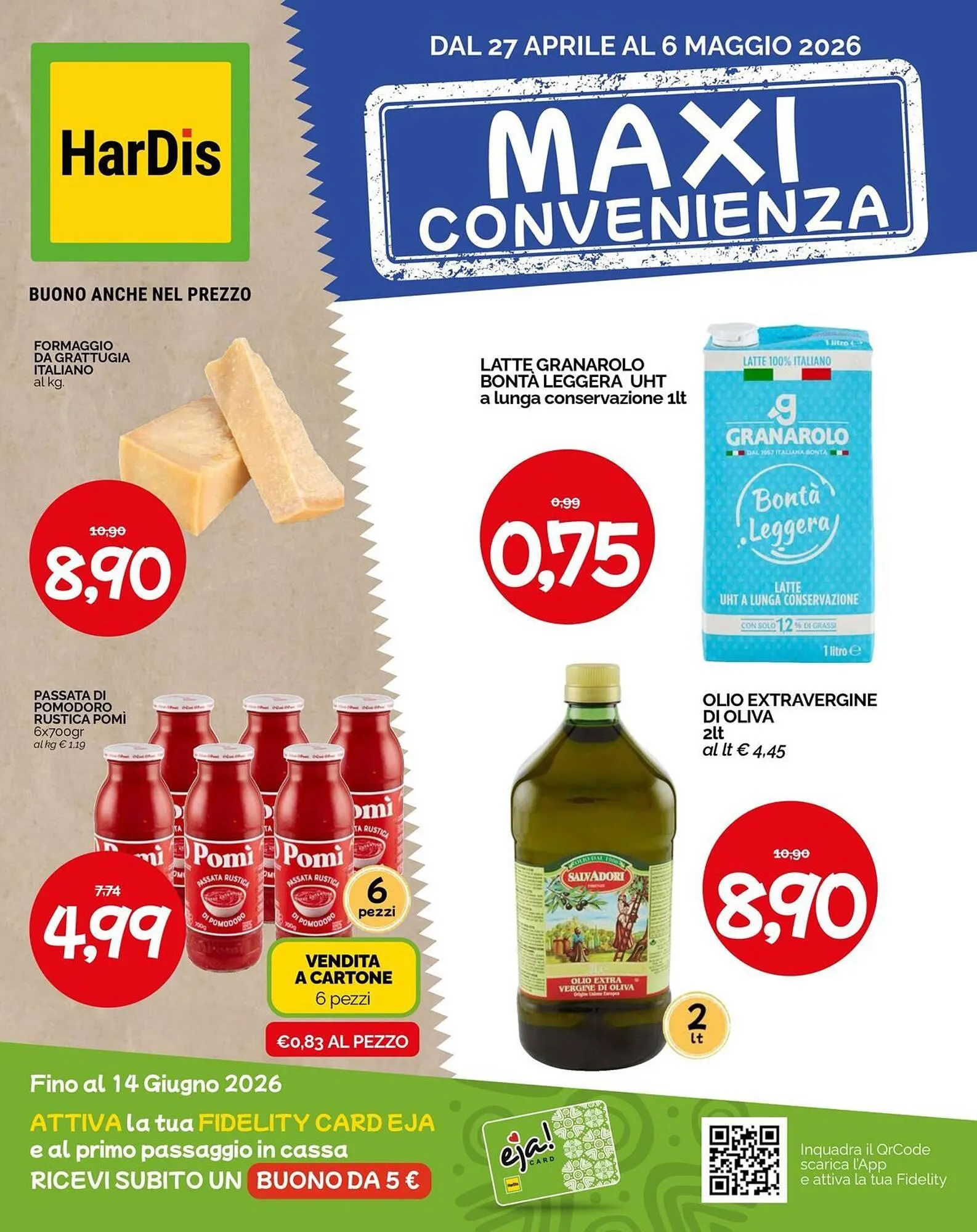 Volantino Hardis da 27 aprile a 6 maggio di 2026 - Pagina del volantino 1