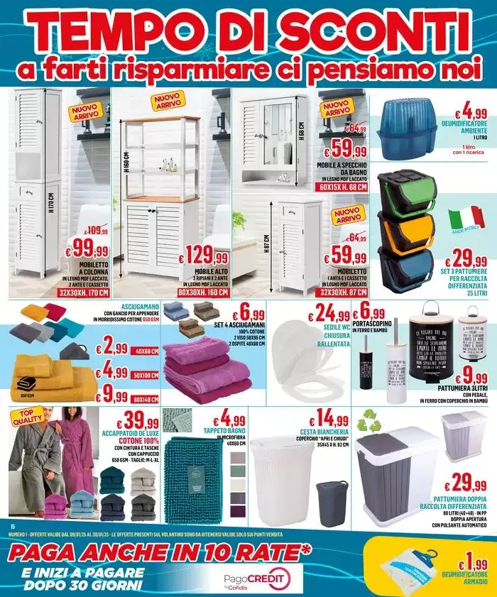 Tempio di sconto  da 10 gennaio a 30 gennaio di 2025 - Pagina del volantino 15