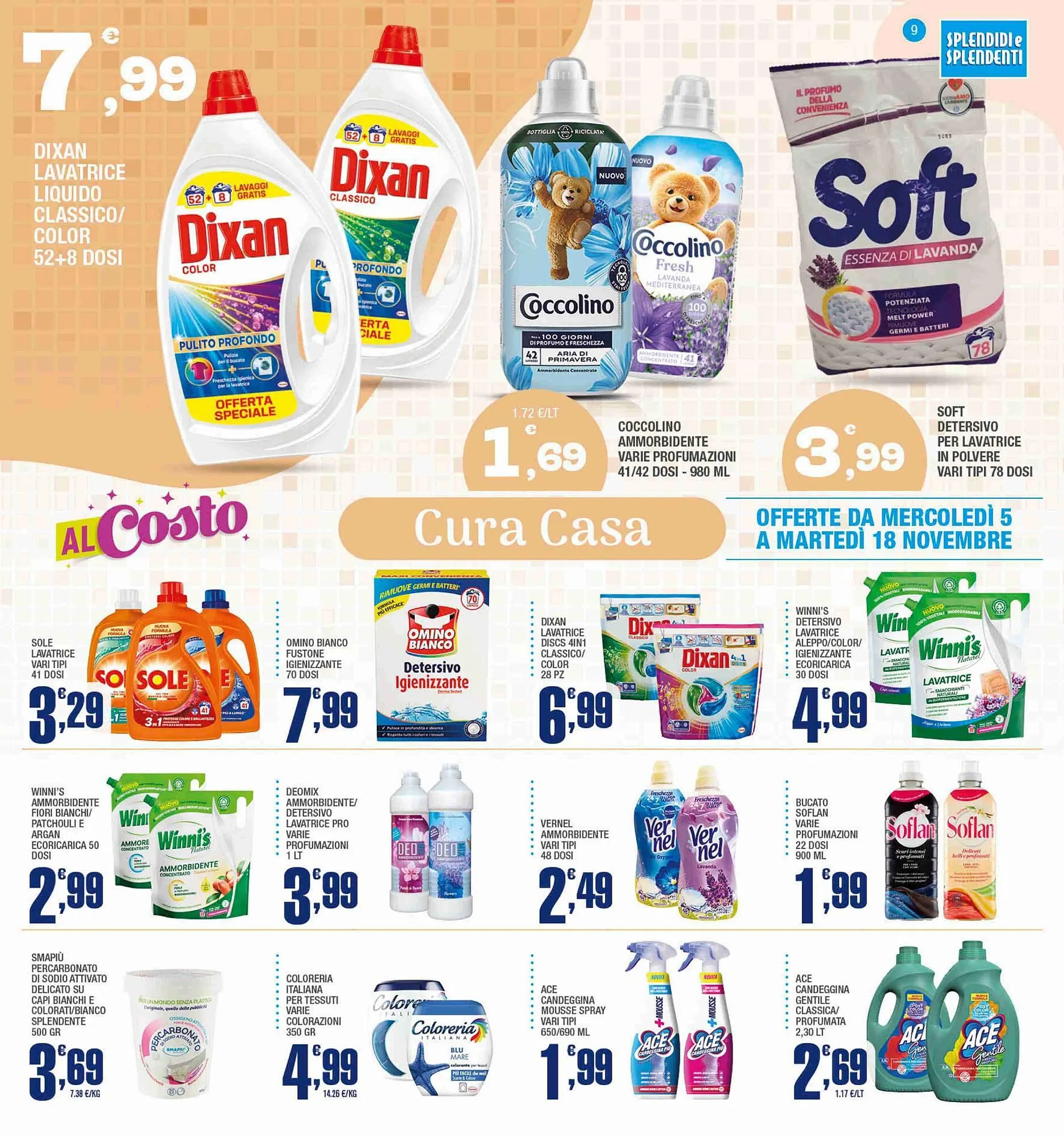 Volantino Splendidi e Splendenti da 5 novembre a 18 novembre di 2025 - Pagina del volantino 9