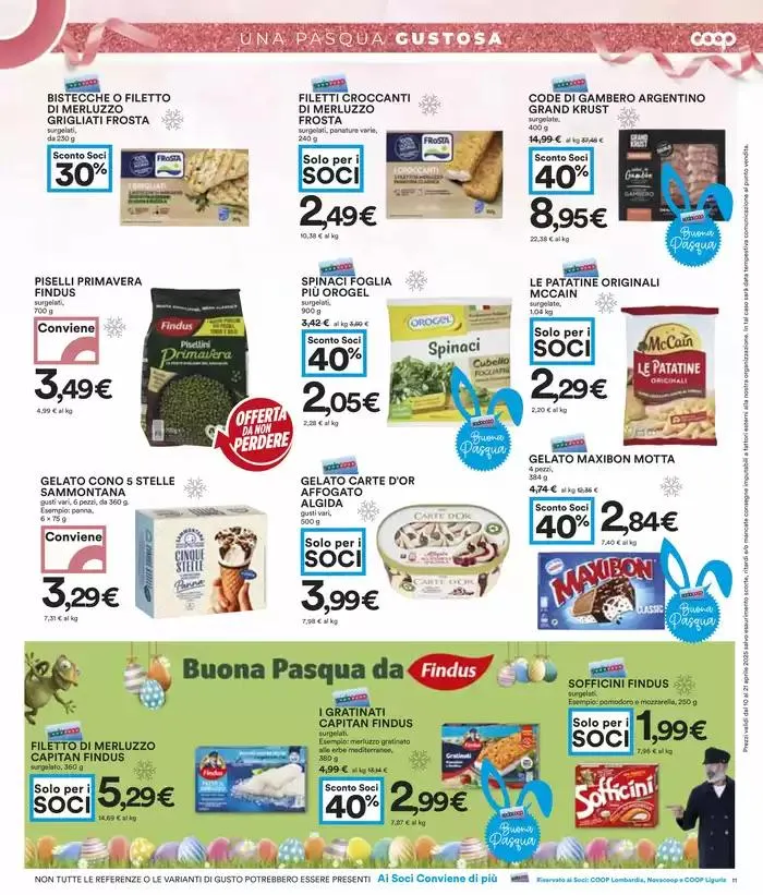 40 prodotti al 40% di sconto da 10 aprile a 21 aprile di 2025 - Pagina del volantino 11