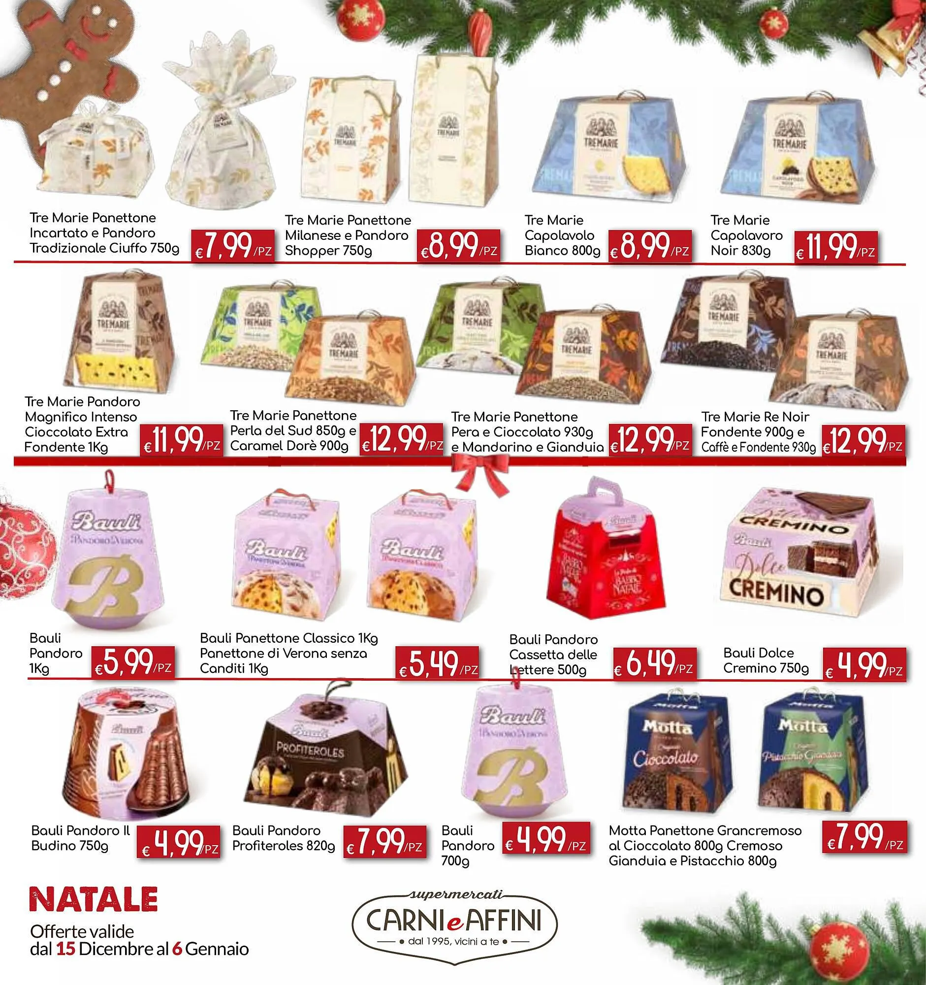 Volantino Carni e Affini Supermercati da 15 dicembre a 6 gennaio di 2024 - Pagina del volantino 10