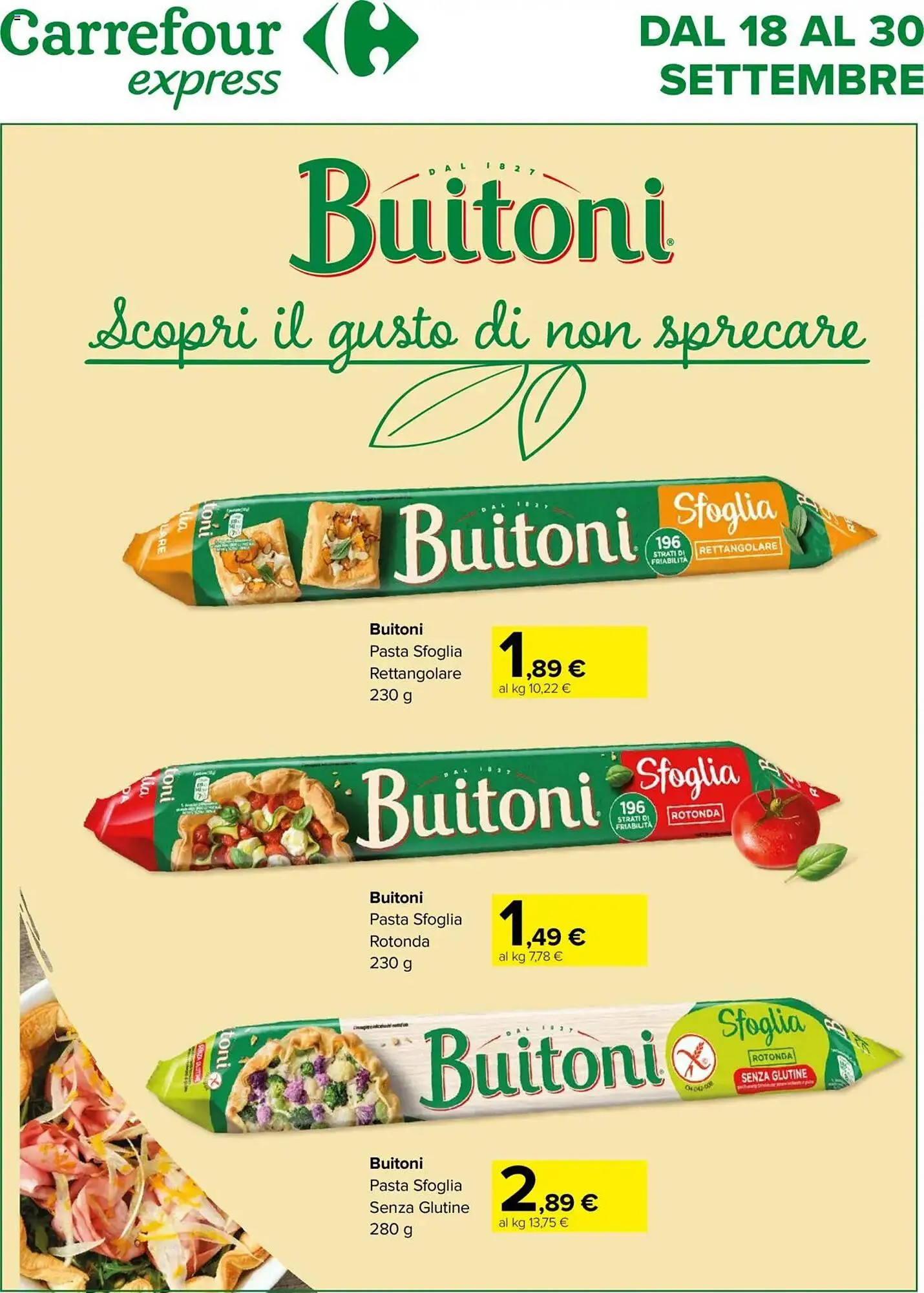 Volantino Carrefour Express da 18 settembre a 30 settembre di 2025 - Pagina del volantino 1