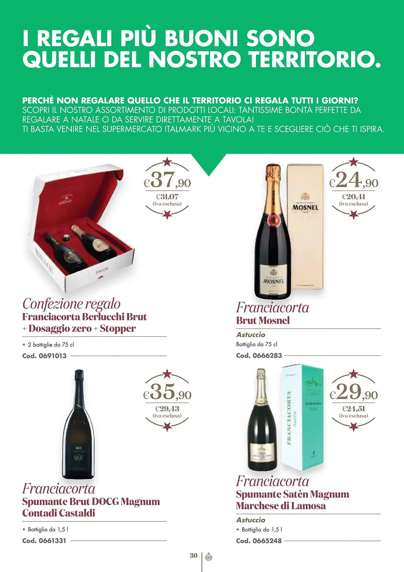 Volantino Italmark da 14 novembre a 31 dicembre di 2023 - Pagina del volantino 30