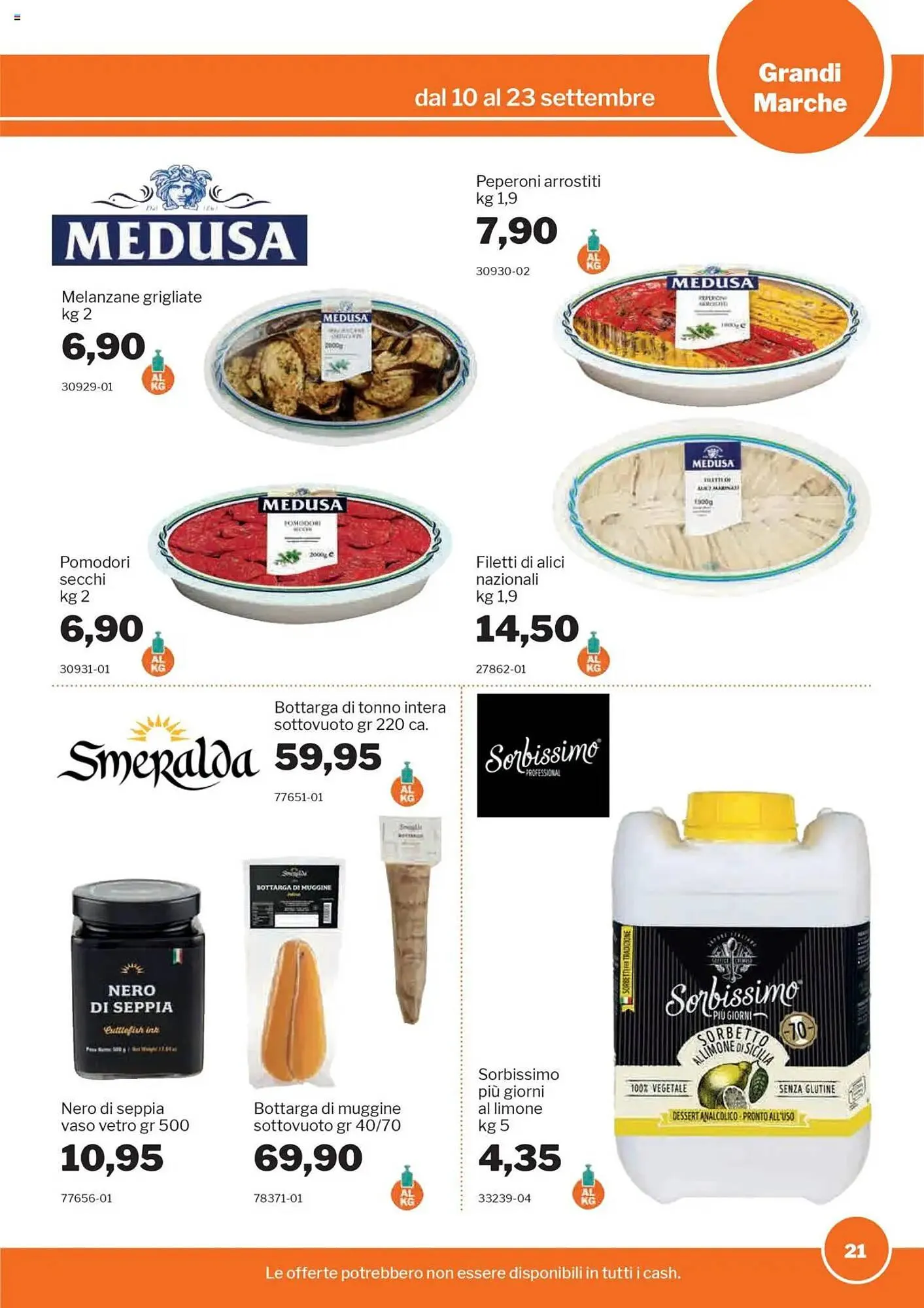 Volantino GrosMarket da 10 settembre a 23 settembre di 2025 - Pagina del volantino 21