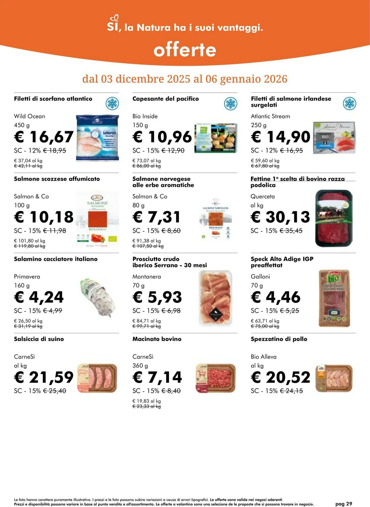 Natura Sì Volantino attuale da 15 gennaio a 29 gennaio di 2026 - Pagina del volantino 29