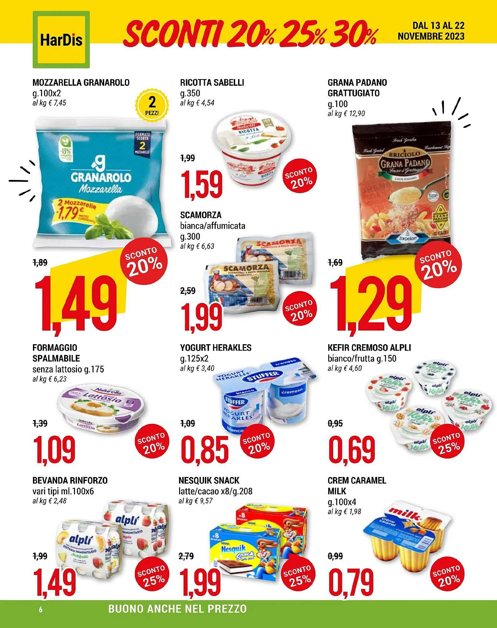 Volantino Hardis da 13 novembre a 22 novembre di 2023 - Pagina del volantino 6