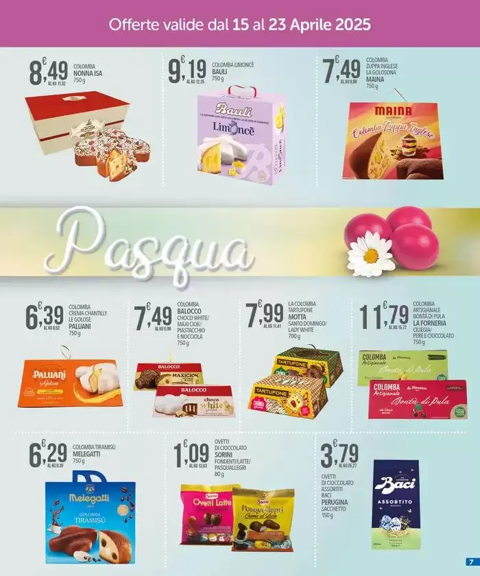 Buona Pasqua da 15 aprile a 23 aprile di 2025 - Pagina del volantino 7