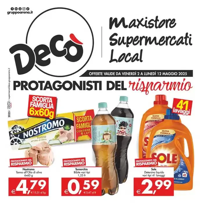 Protagonisti del risparmio! da 2 maggio a 12 maggio di 2025 - Pagina del volantino 1