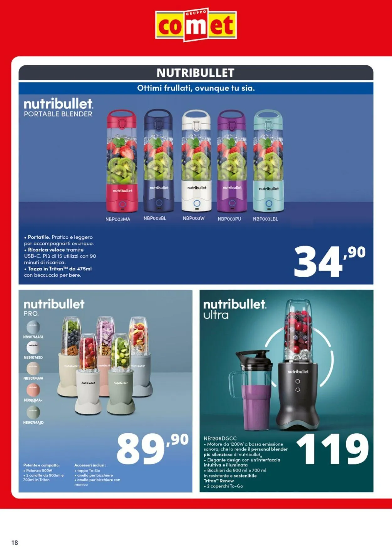 Comet Volantino attuale da 2 novembre a 10 novembre di 2025 - Pagina del volantino 18