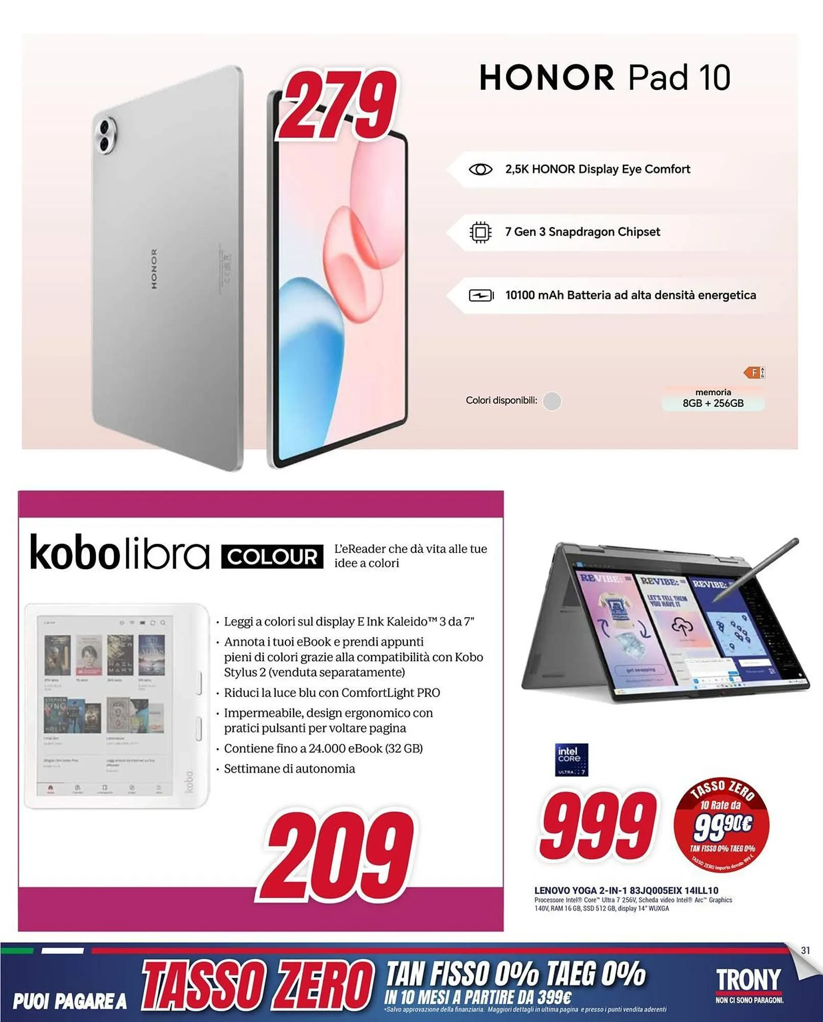 Volantino Trony da 15 gennaio a 4 febbraio di 2026 - Pagina del volantino 31