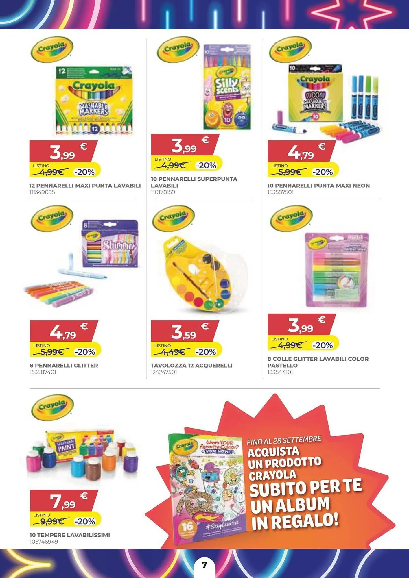 Volantino Toys Center da 28 agosto a 28 settembre di 2025 - Pagina del volantino 7
