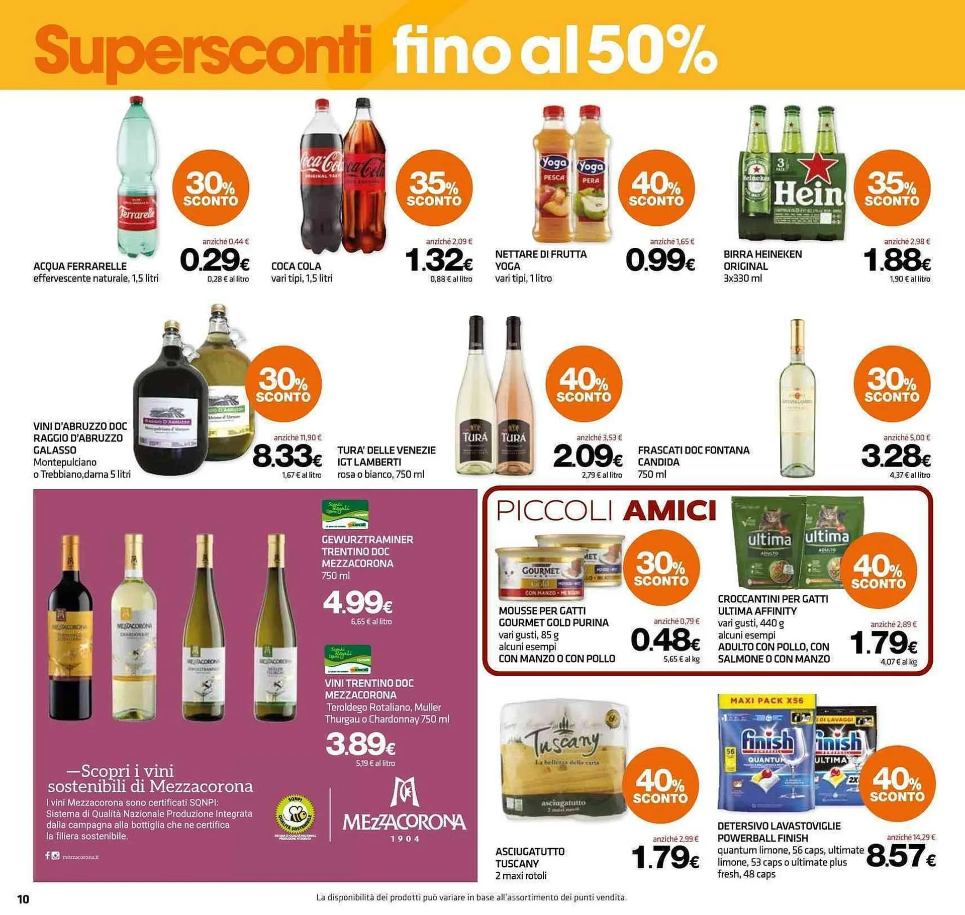 Volantino Superconti da 12 marzo a 25 marzo di 2026 - Pagina del volantino 10