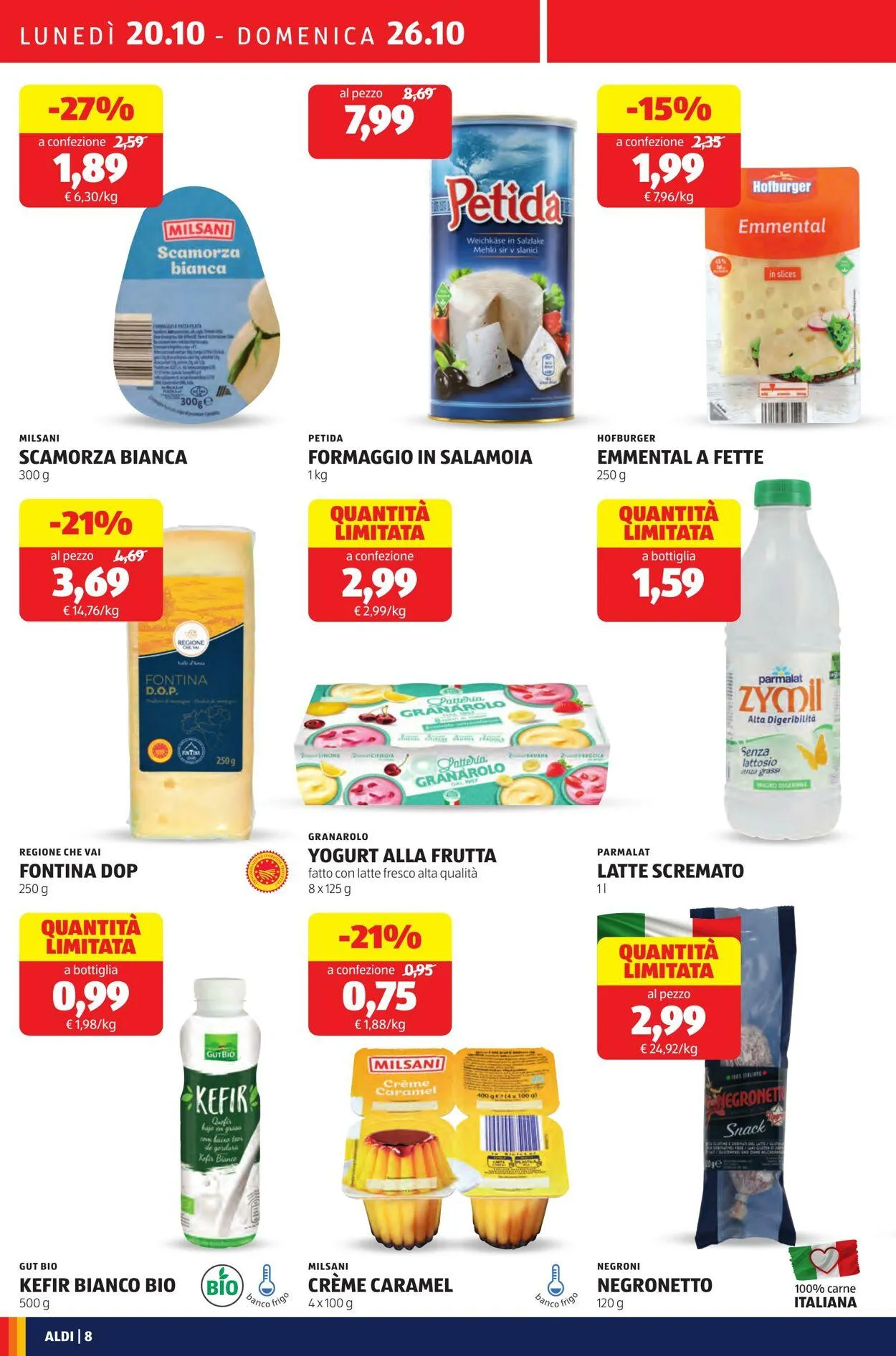 Aldi Volantino attuale da 20 ottobre a 26 ottobre di 2025 - Pagina del volantino 8