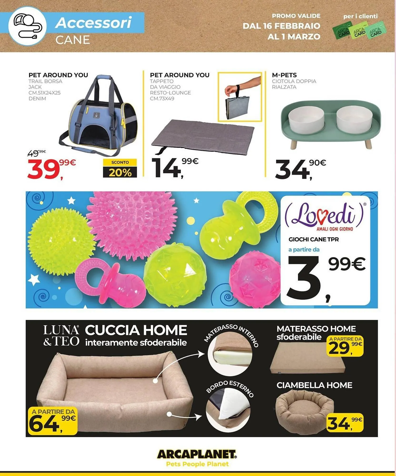 Volantino Arcaplanet da 16 febbraio a 28 febbraio di 2026 - Pagina del volantino 34