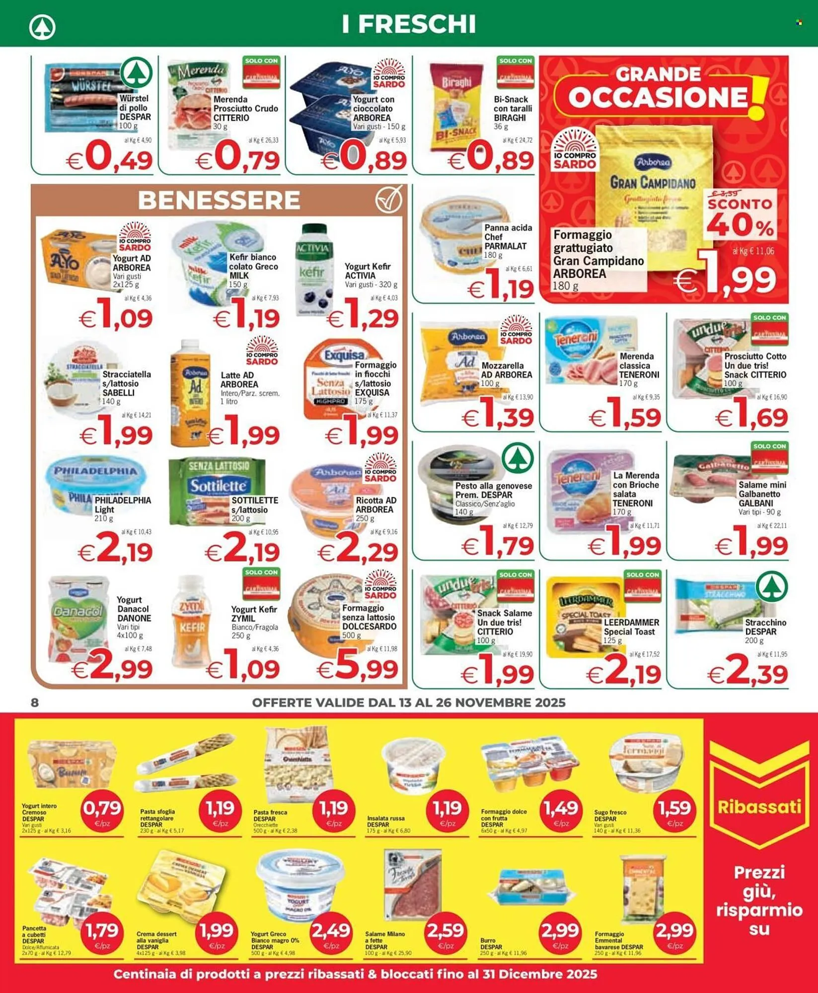 Volantino Despar da 13 novembre a 26 novembre di 2025 - Pagina del volantino 8