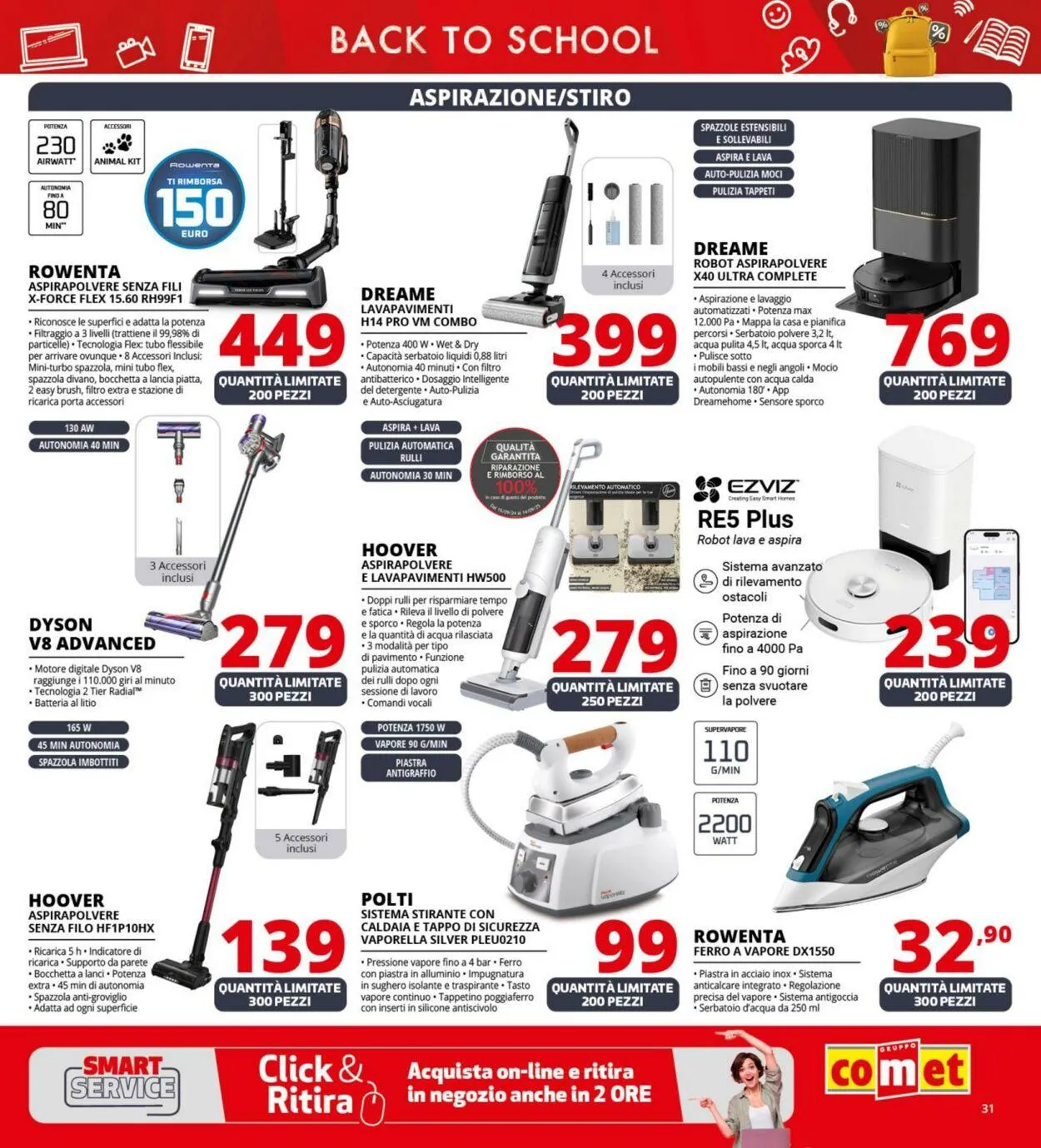Comet Volantino attuale da 22 agosto a 11 settembre di 2025 - Pagina del volantino 31