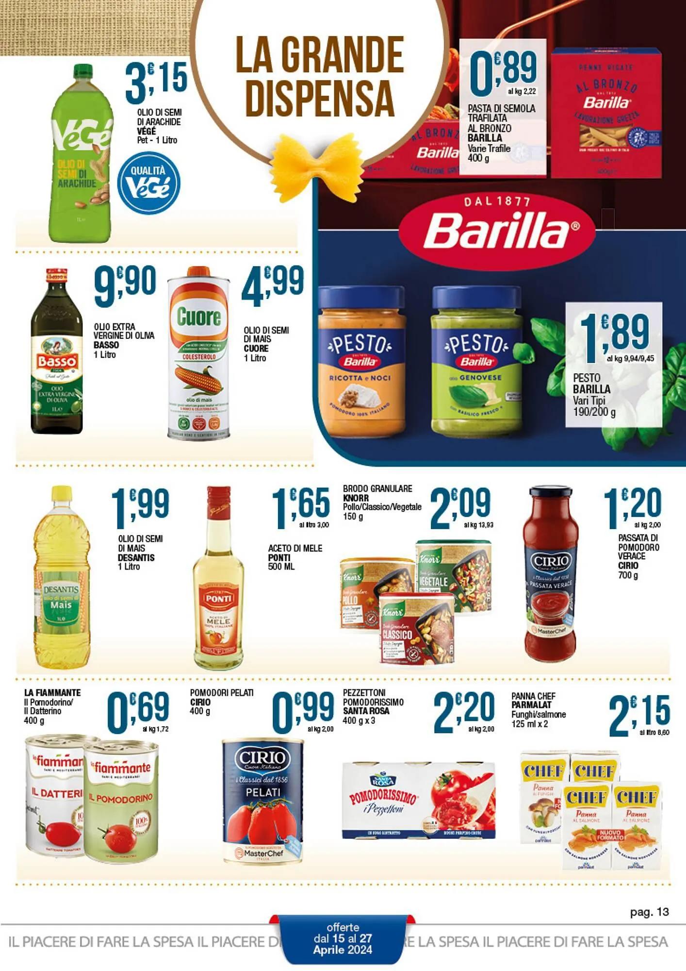 Volantino Sidis superstore da 15 aprile a 27 aprile di 2024 - Pagina del volantino 13