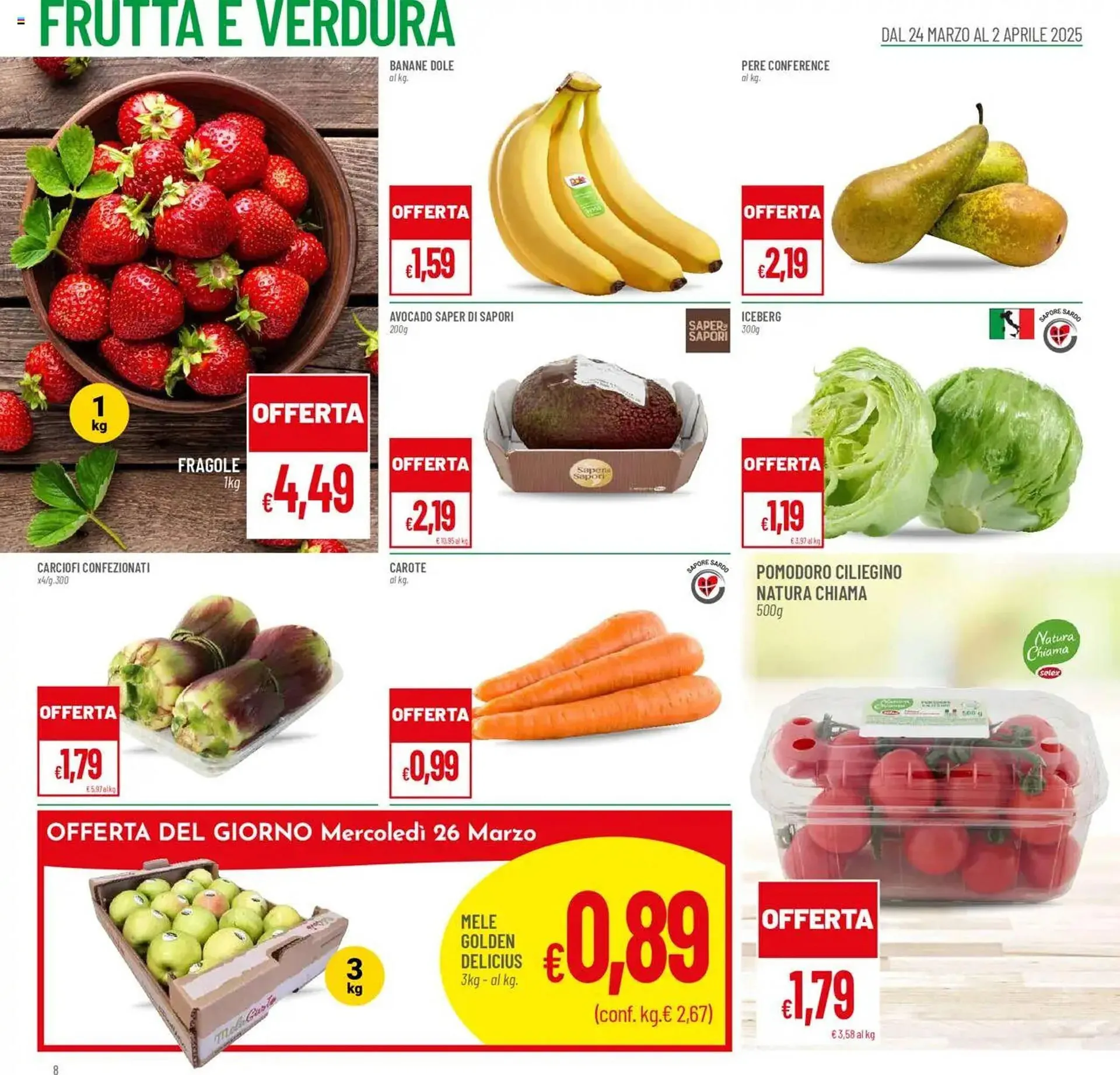 Volantino Pan da 24 marzo a 2 aprile di 2025 - Pagina del volantino 8