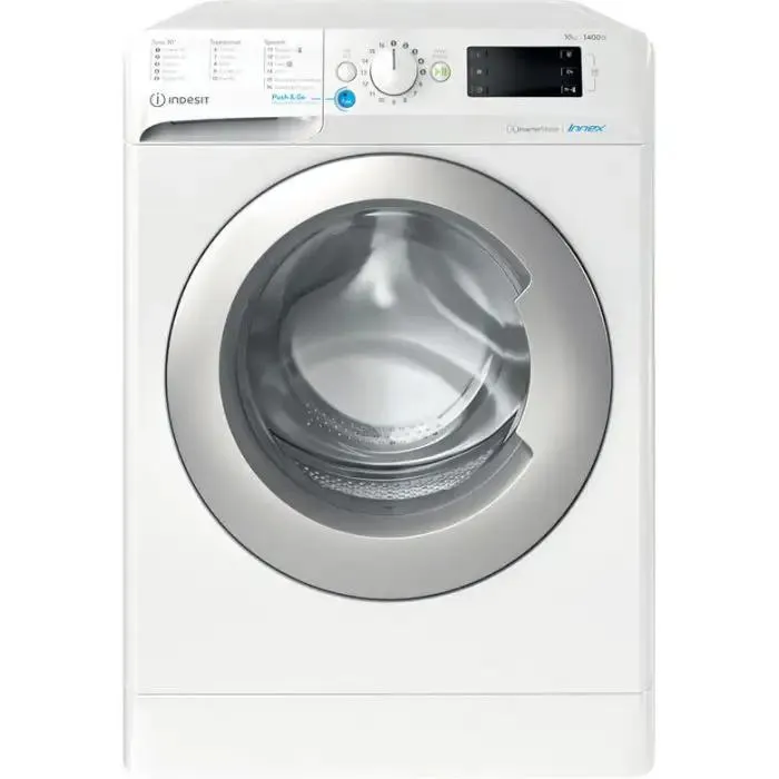 Indesit BWE 101486X WS IT lavatrice Caricamento frontale 10 kg 1400 Giri/min Bianco