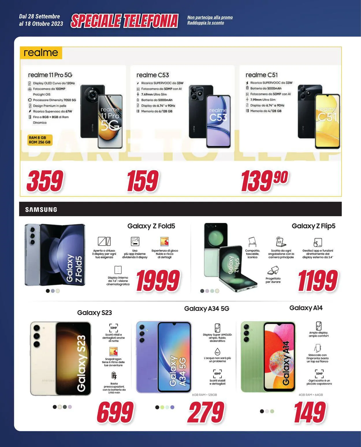 Trony - Roma Volantino attuale da 28 settembre a 18 ottobre di 2023 - Pagina del volantino 15