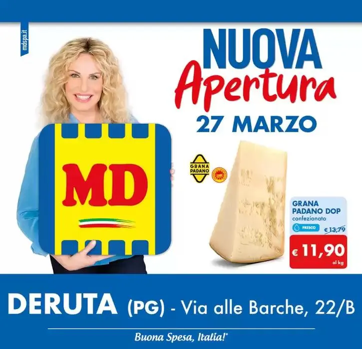 Nuova apertura Deruta da 27 marzo a 6 aprile di 2025 - Pagina del volantino 1