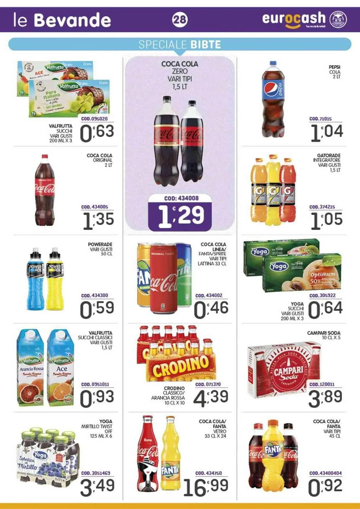 Volantino Eurocash da 27 ottobre a 9 novembre di 2025 - Pagina del volantino 28