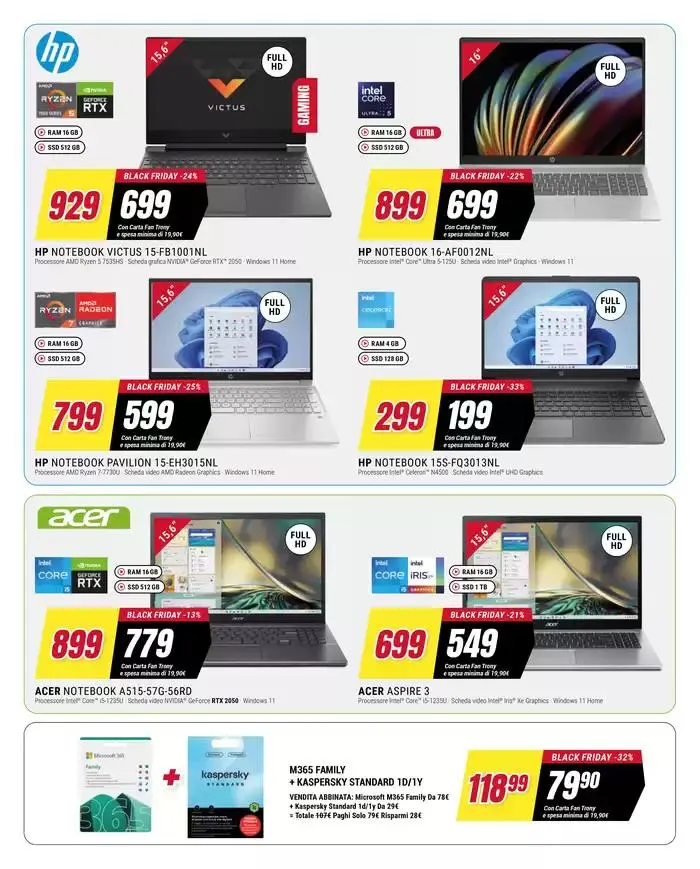 Black friday da 26 novembre a 4 dicembre di 2024 - Pagina del volantino 8