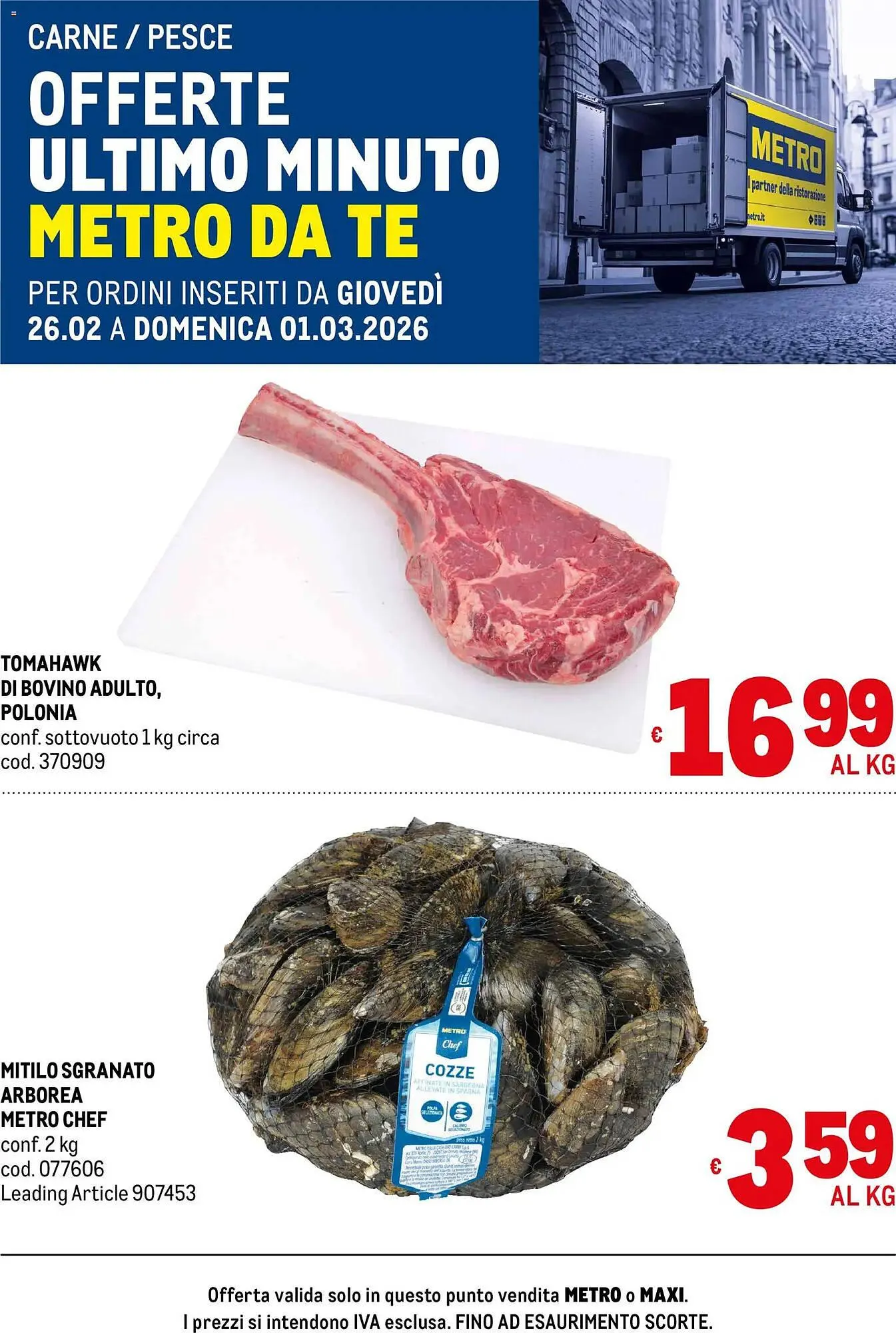 Volantino Metro da 26 febbraio a 1 marzo di 2026 - Pagina del volantino 2