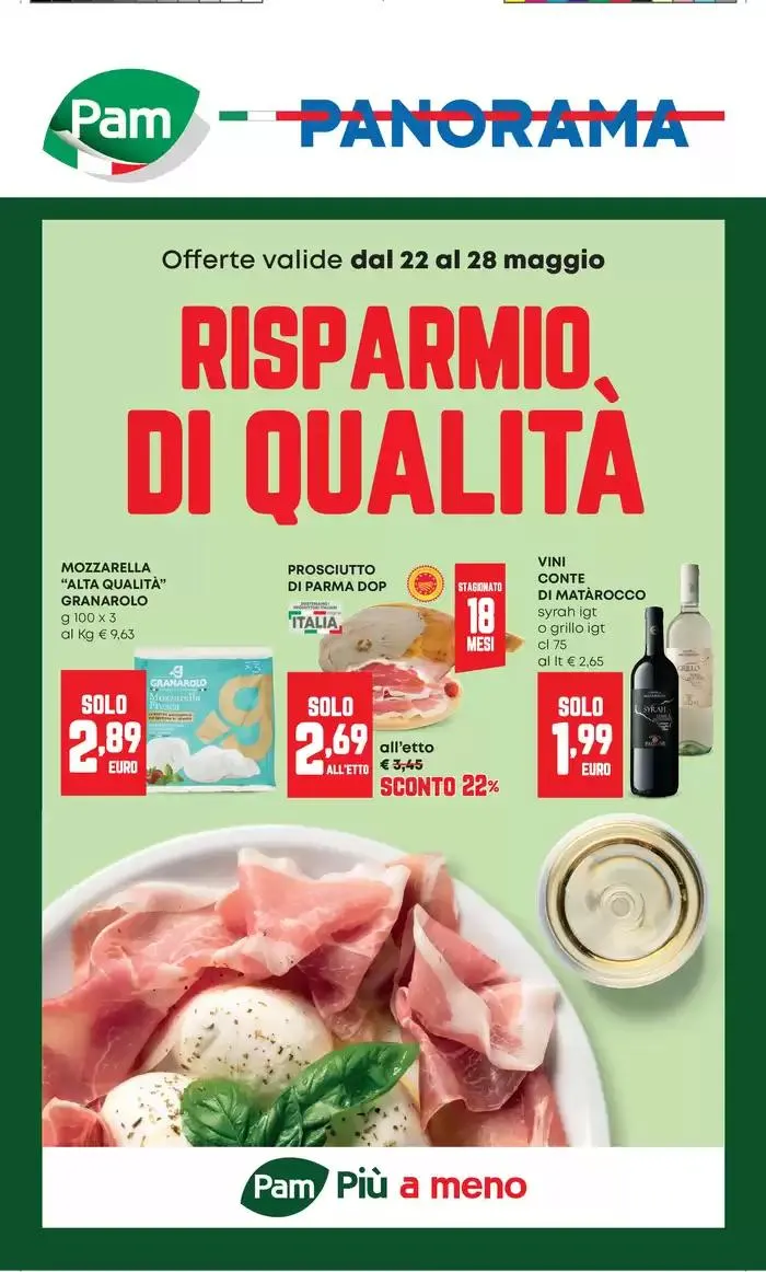 Risparmio di qualità da 22 maggio a 28 maggio di 2025 - Pagina del volantino 1