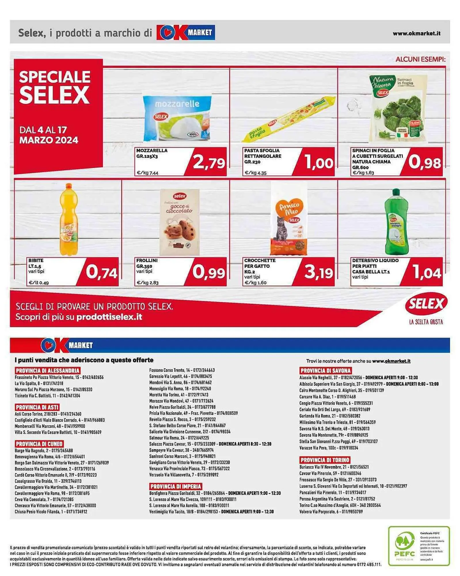 Volantino Ok Market da 4 marzo a 17 marzo di 2024 - Pagina del volantino 8