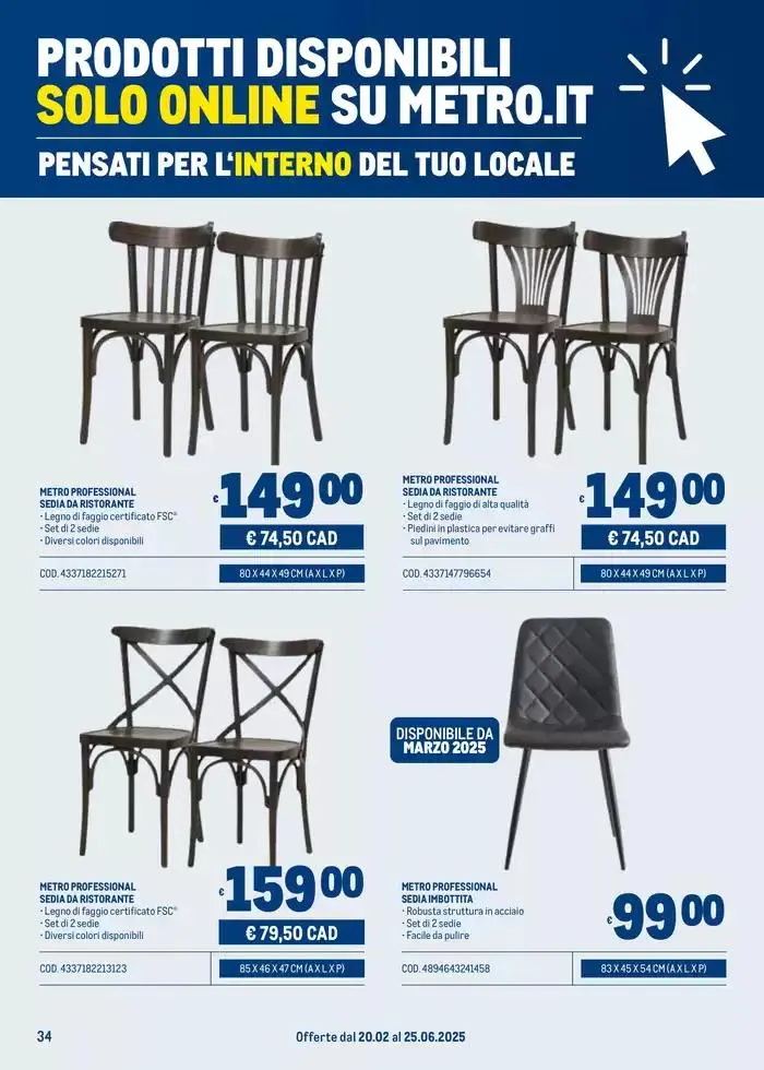 Arredo Esterno da 20 febbraio a 25 giugno di 2025 - Pagina del volantino 34