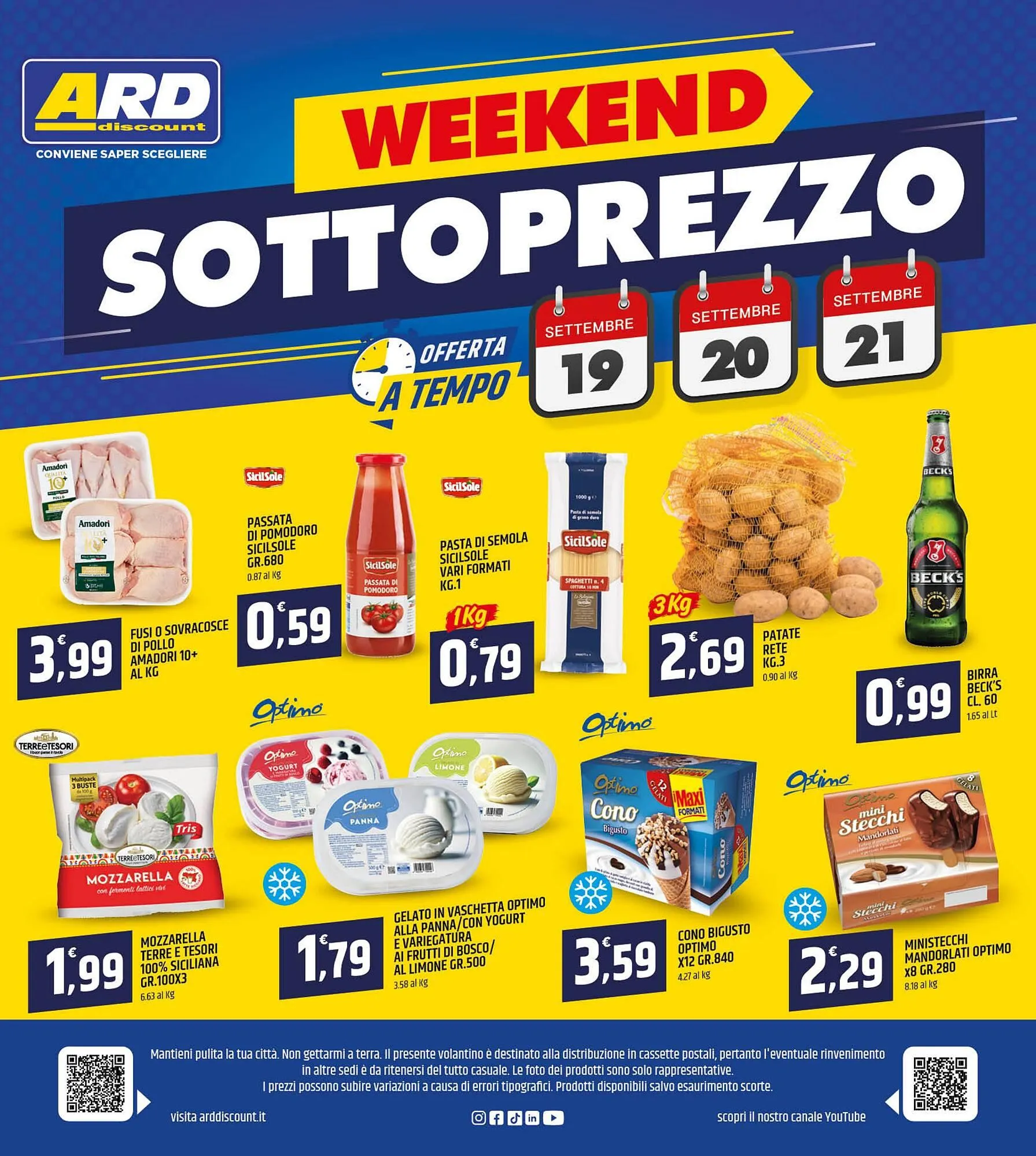 Volantino Ard Discount da 11 settembre a 21 settembre di 2025 - Pagina del volantino 20