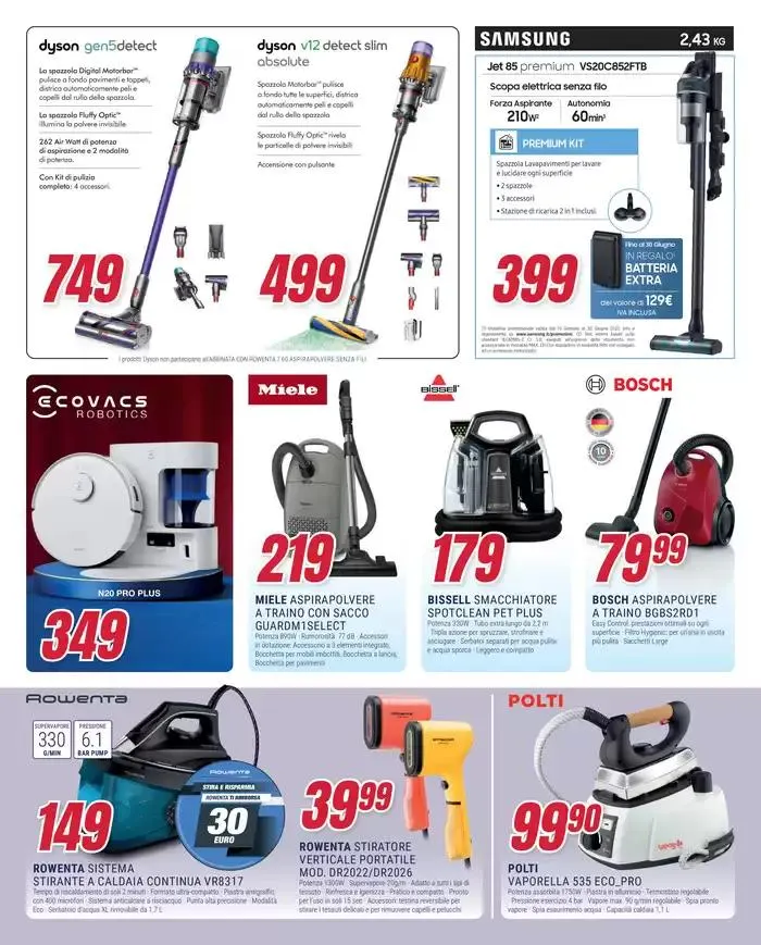 SUBITO PER TE L’ASPIRAPOLVERE da 17 aprile a 7 maggio di 2025 - Pagina del volantino 21