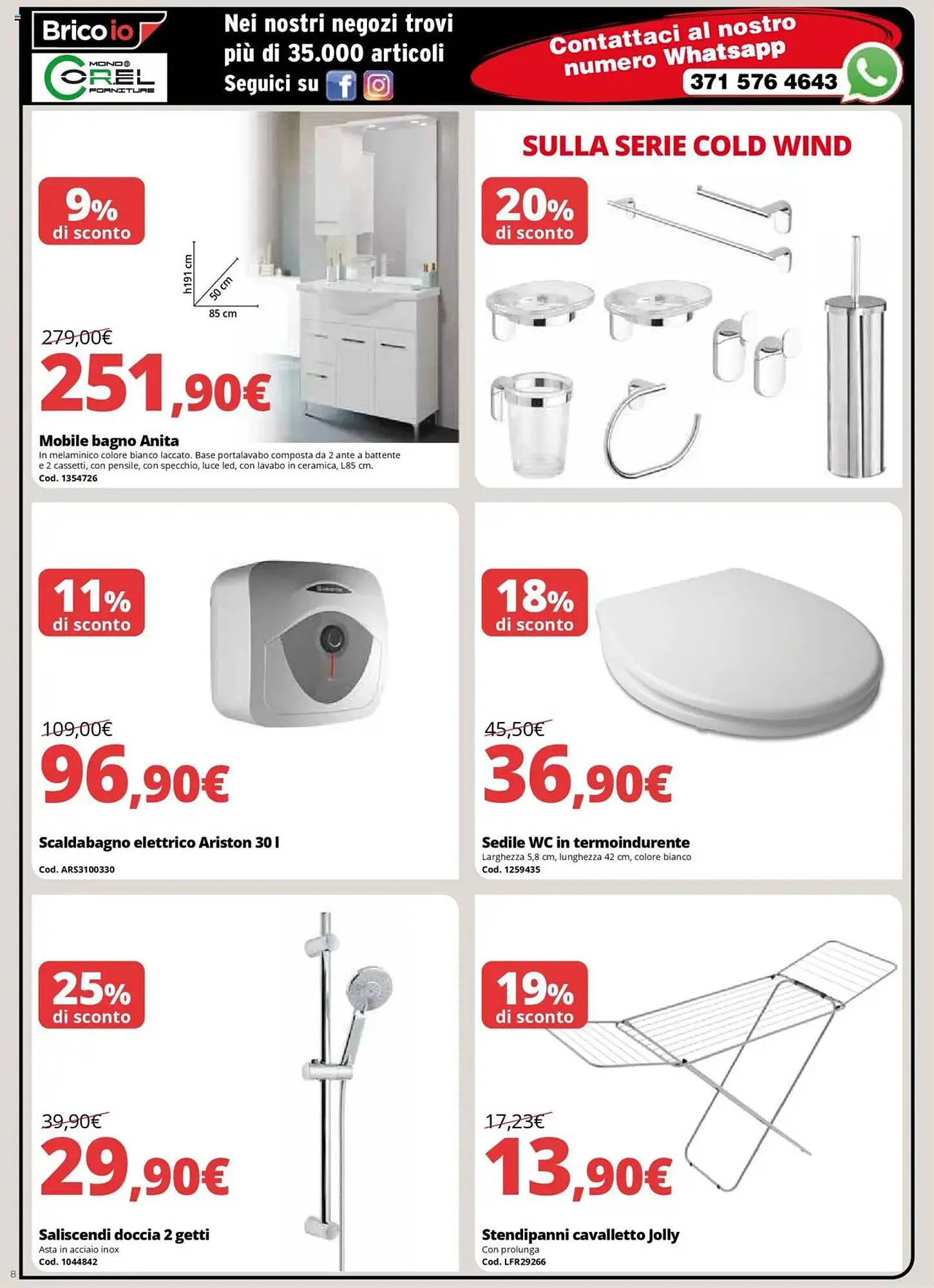Volantino Brico Io da 16 ottobre a 9 novembre di 2025 - Pagina del volantino 8