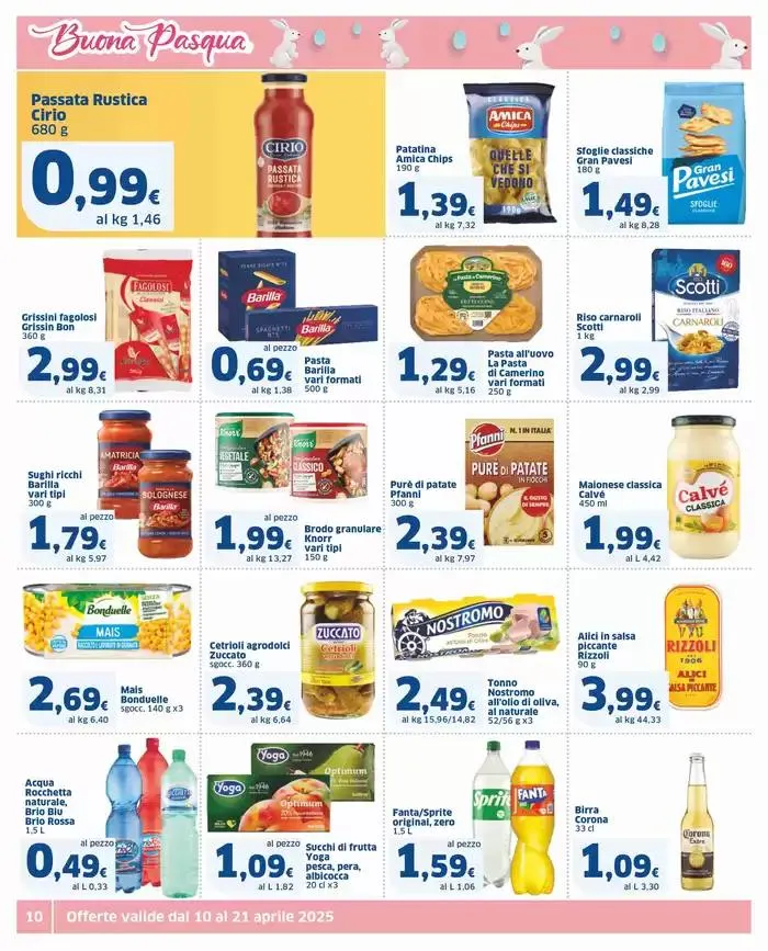 Buona Pasqua , Ok Sigma da 10 aprile a 21 aprile di 2025 - Pagina del volantino 10