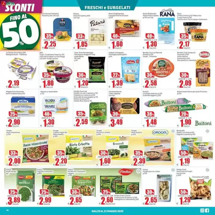 Sconti fino al 50% da 8 maggio a 21 maggio di 2025 - Pagina del volantino 12