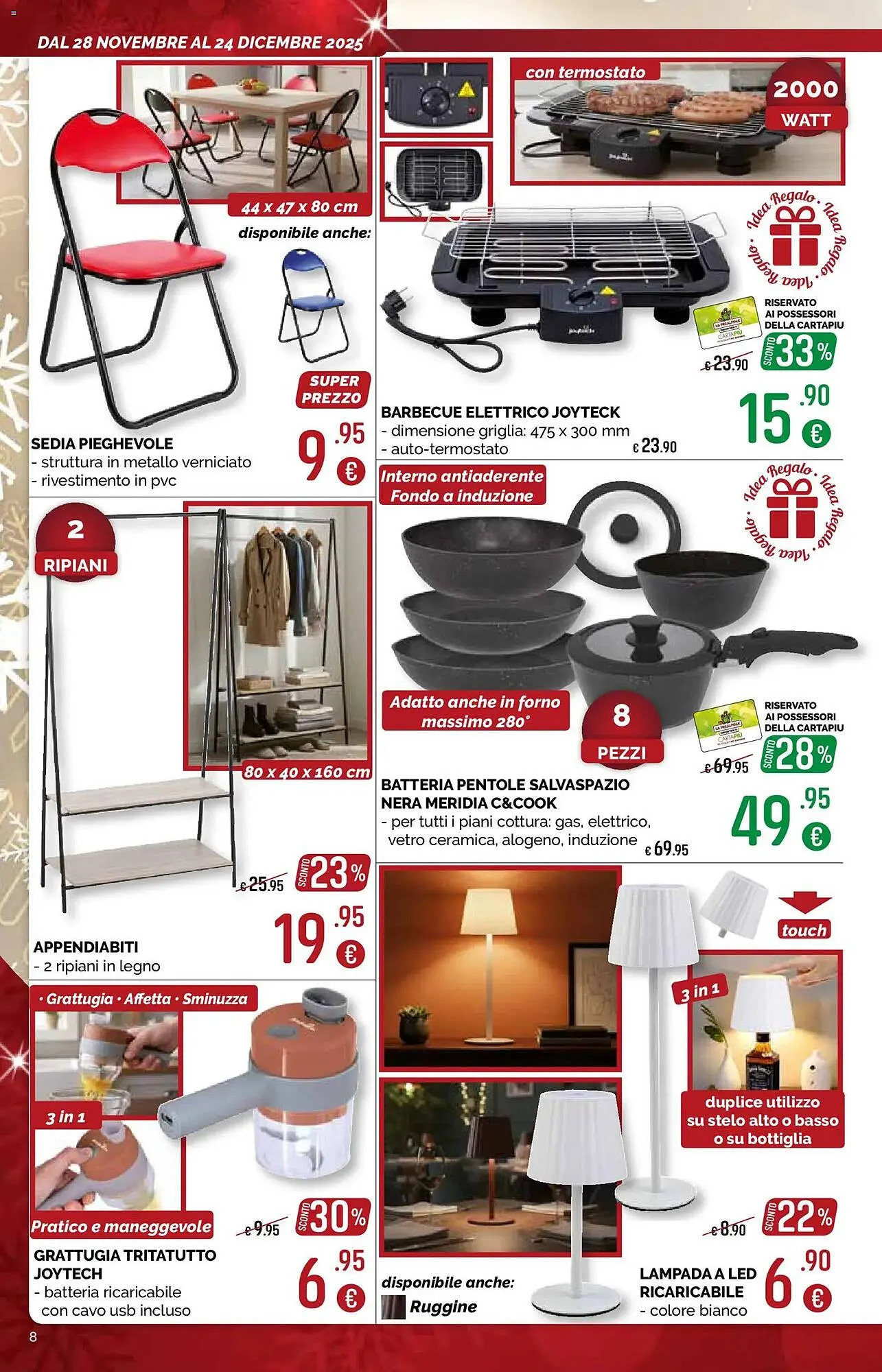 Volantino La Prealpina da 28 novembre a 24 dicembre di 2025 - Pagina del volantino 8