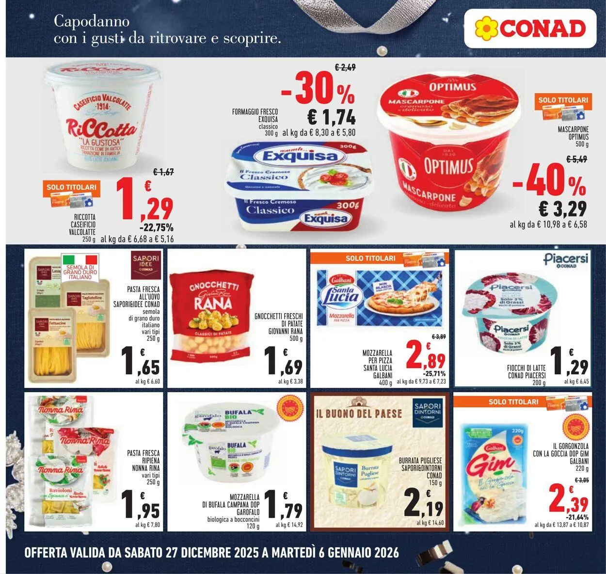 Conad - Torino Volantino attuale da 21 dicembre a 21 dicembre di 2025 - Pagina del volantino 12