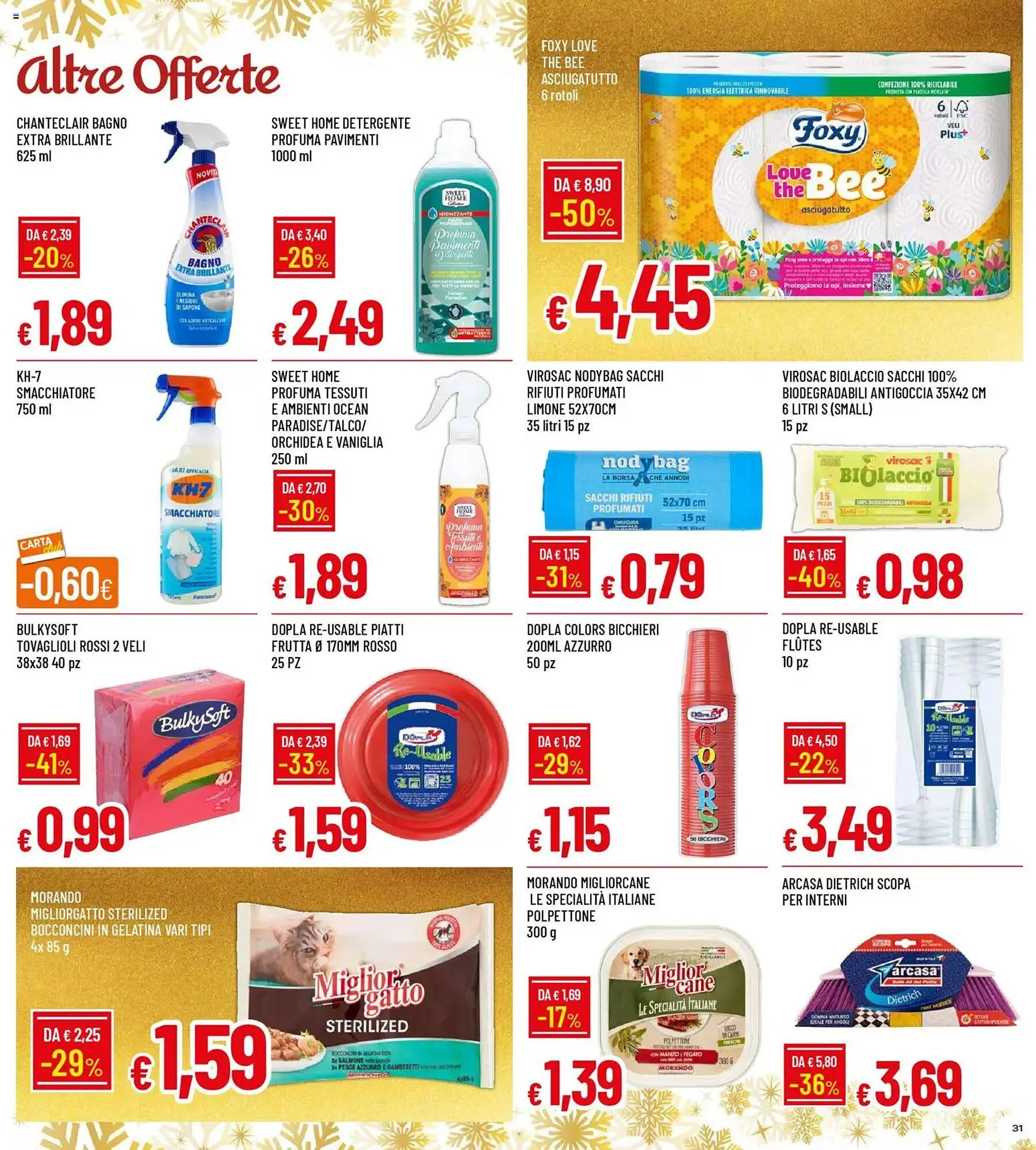 Volantino Galassia da 15 dicembre a 28 dicembre di 2025 - Pagina del volantino 31