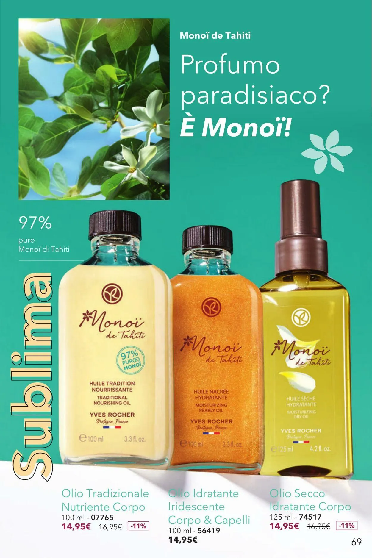 Yves Rocher Volantino attuale da 13 maggio a 29 maggio di 2025 - Pagina del volantino 69