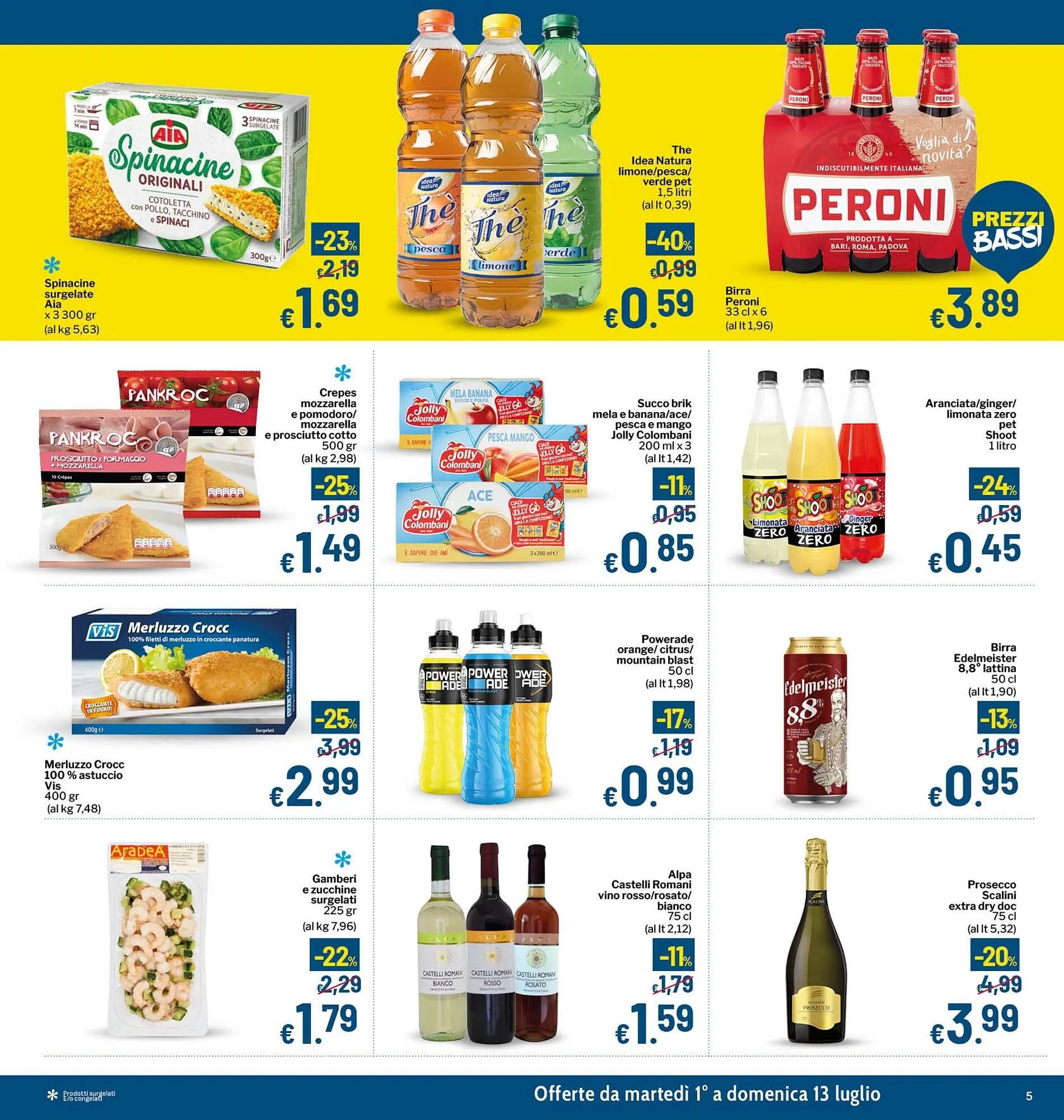 Volantino Qui Discount da 1 luglio a 13 luglio di 2025 - Pagina del volantino 5