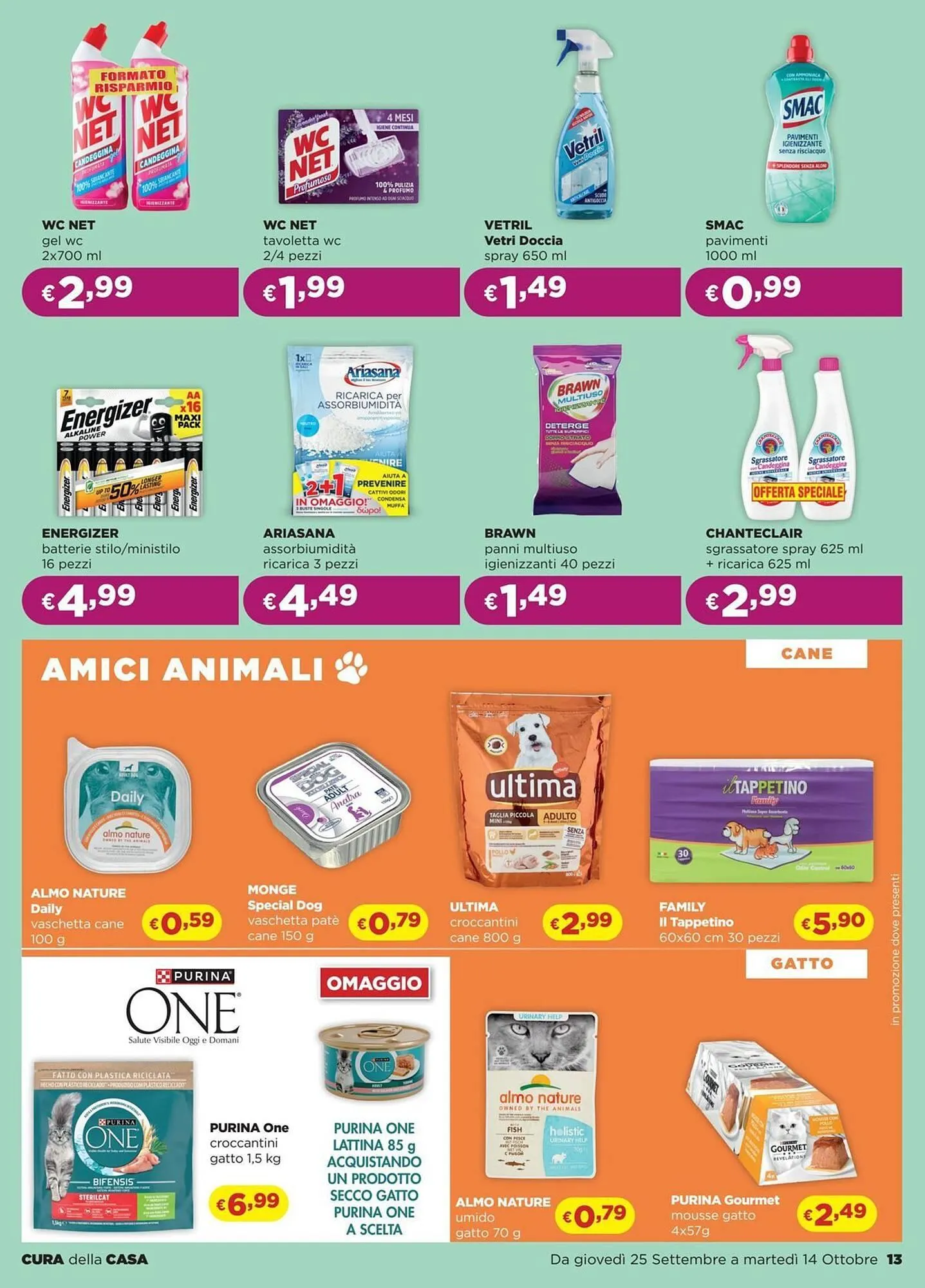 Volantino La Saponeria da 25 settembre a 14 ottobre di 2025 - Pagina del volantino 13